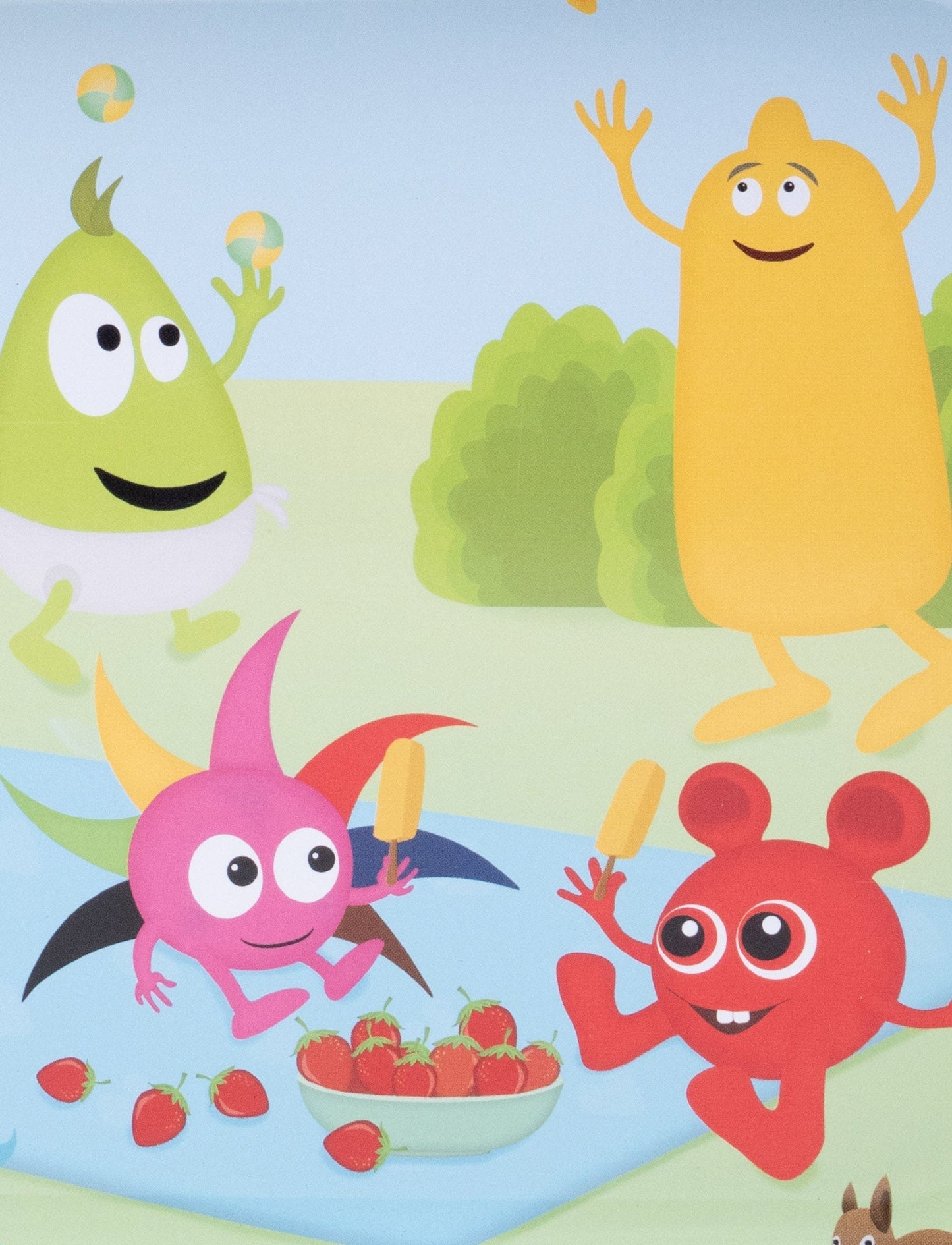 Babblarna, Metal Tray, Big