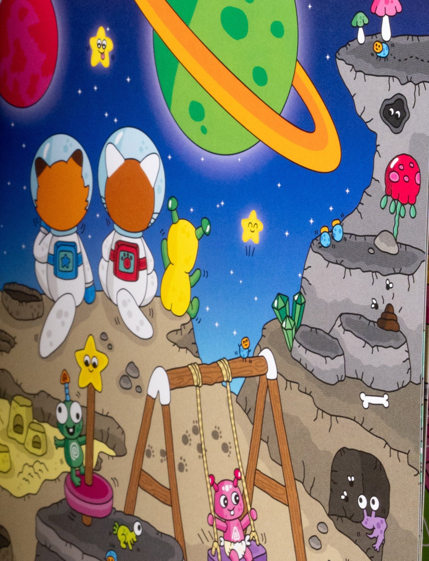 Pukkins in Space, Book