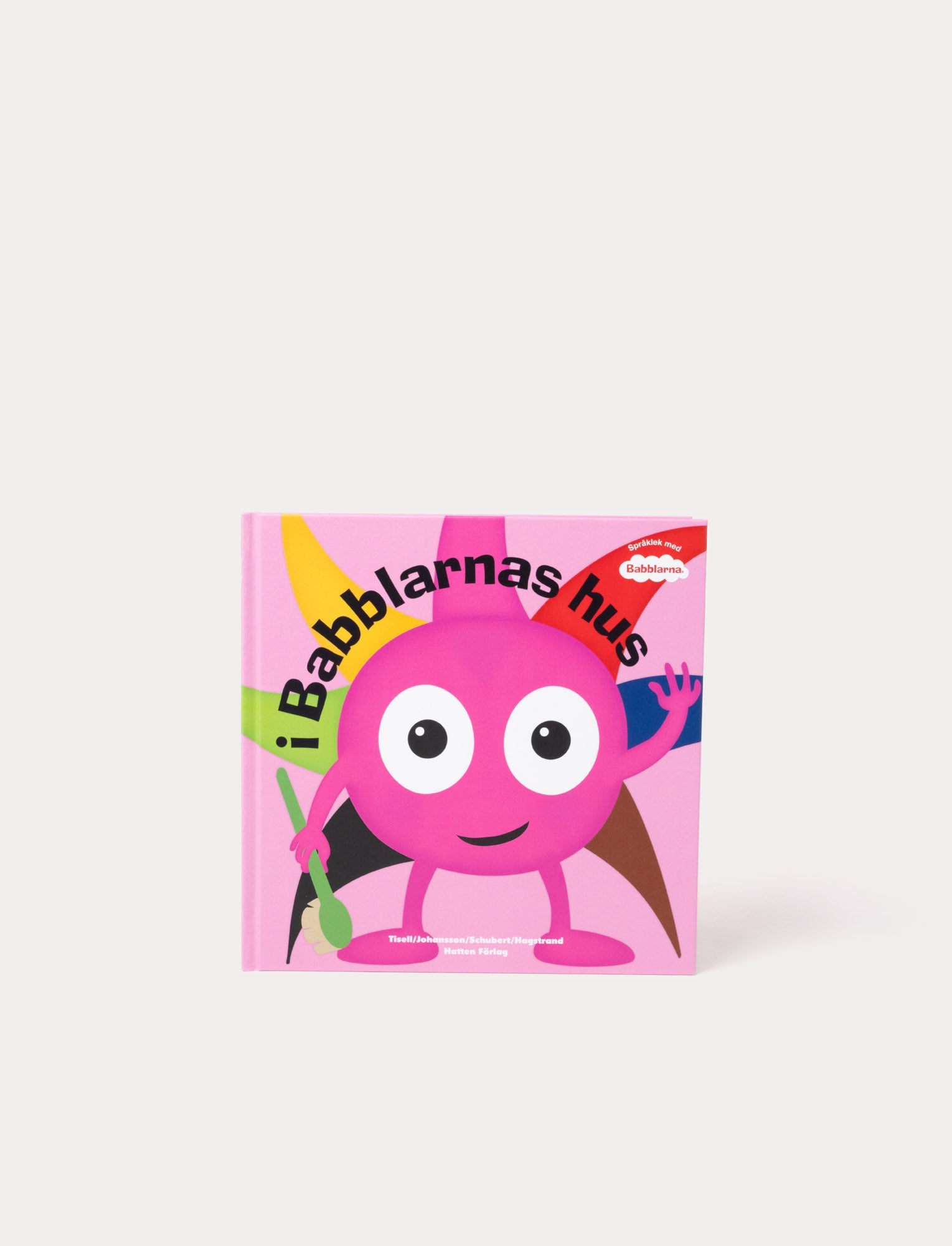  Image of Children's book featuring Babblarna characters. In Babblarnas house