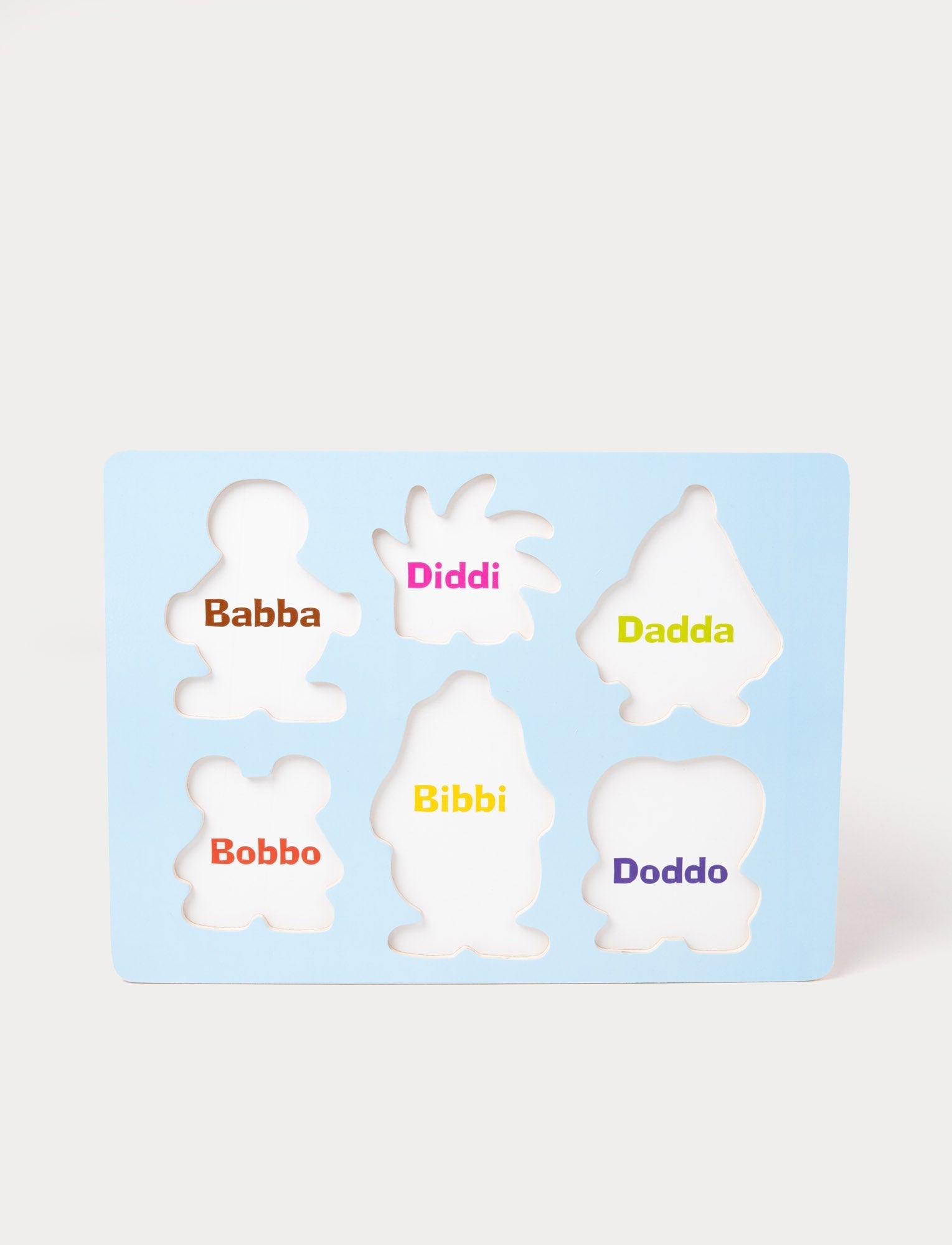  Image of Babblarna, Shape Puzzle, 6 Figures