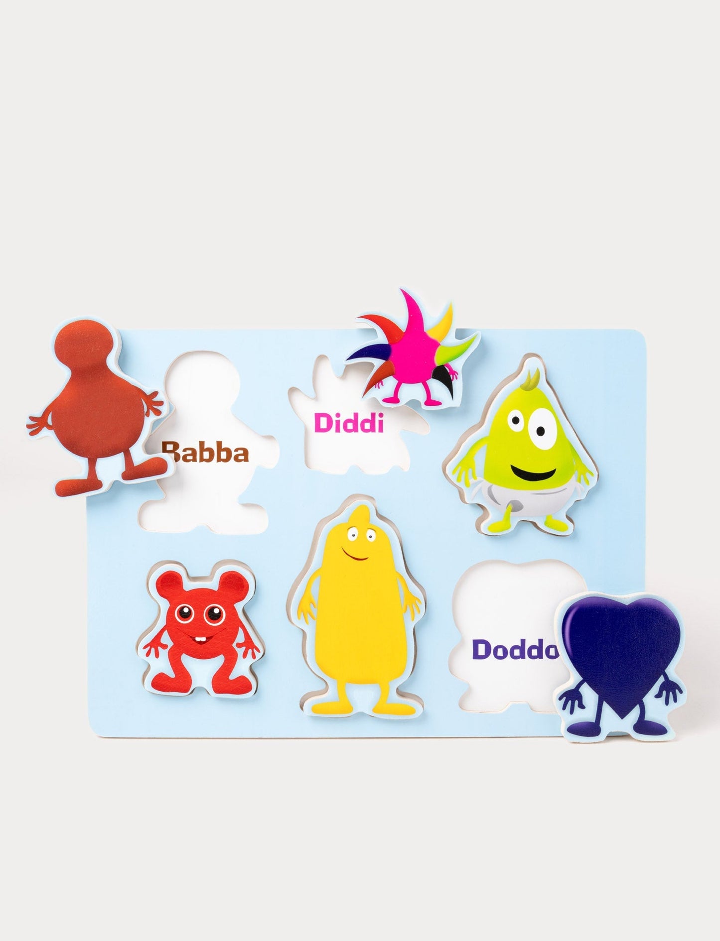 Babblarna, Shape Puzzle, 6 Figures