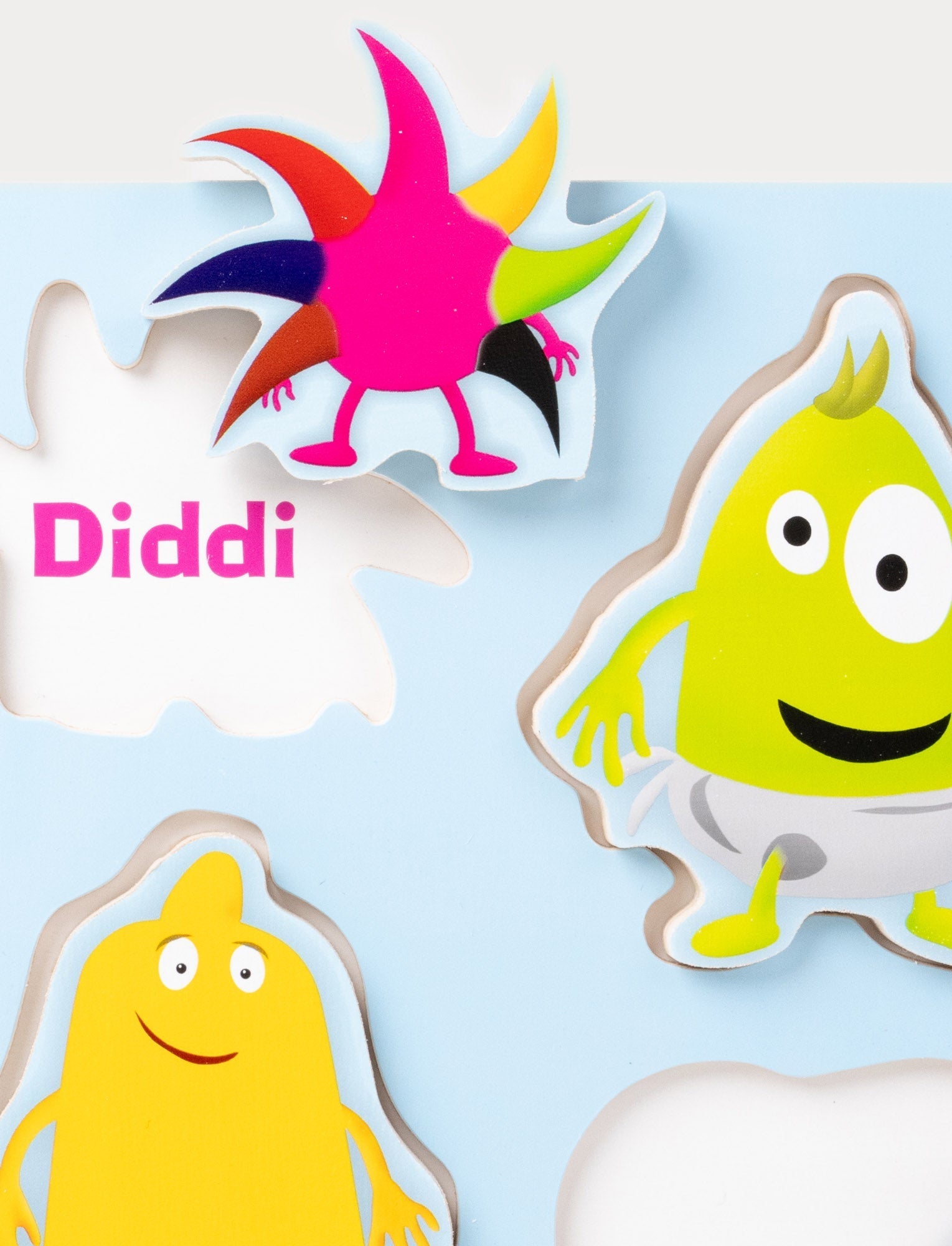  Image of Babblarna, Shape Puzzle, 6 Figures