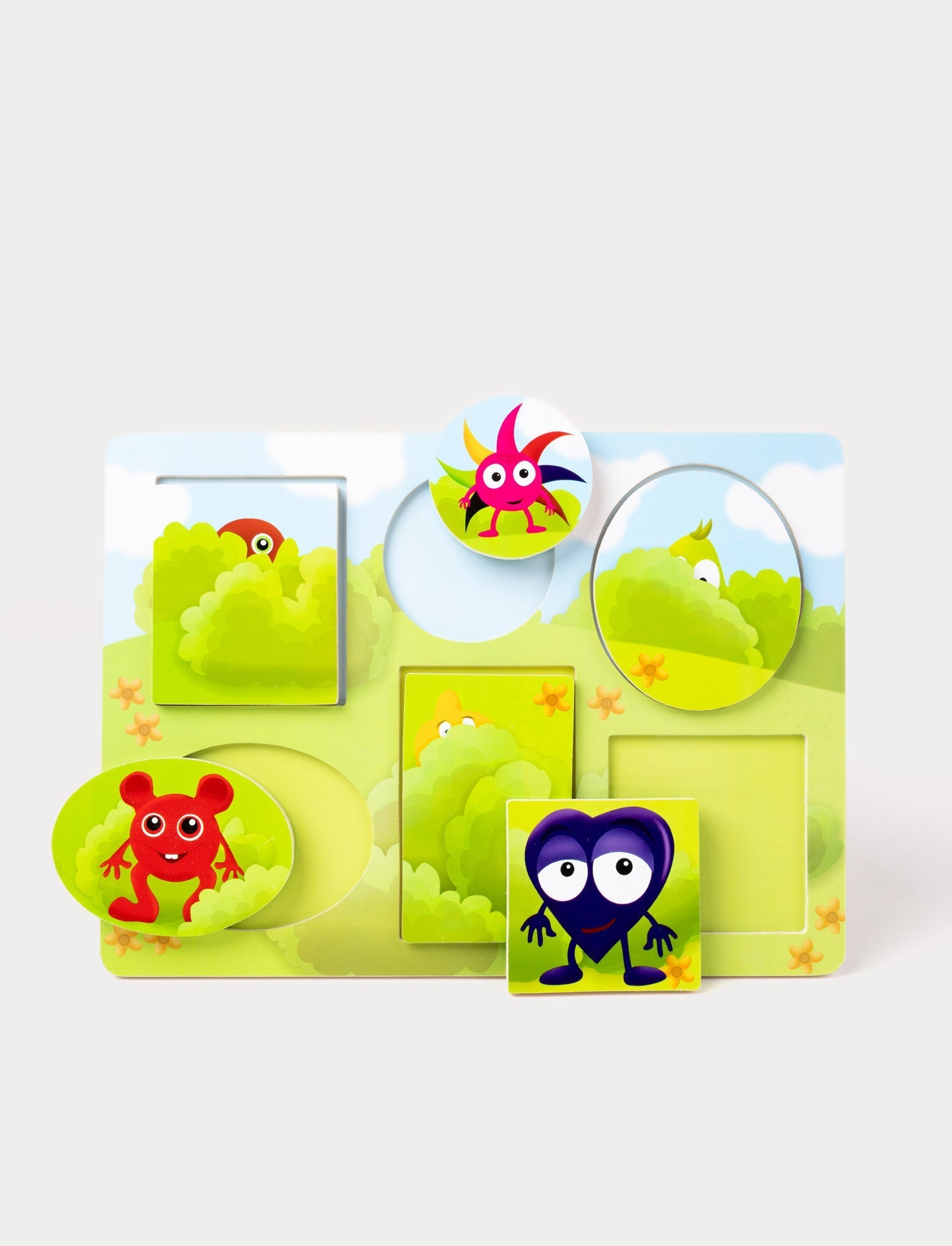  Image of Babblarna, Peekaboo Puzzle, 6 Figures