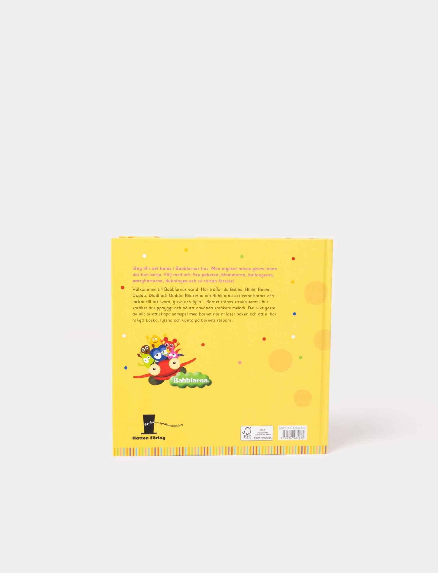  Image of Babblarna, Book, Party with Babblarna