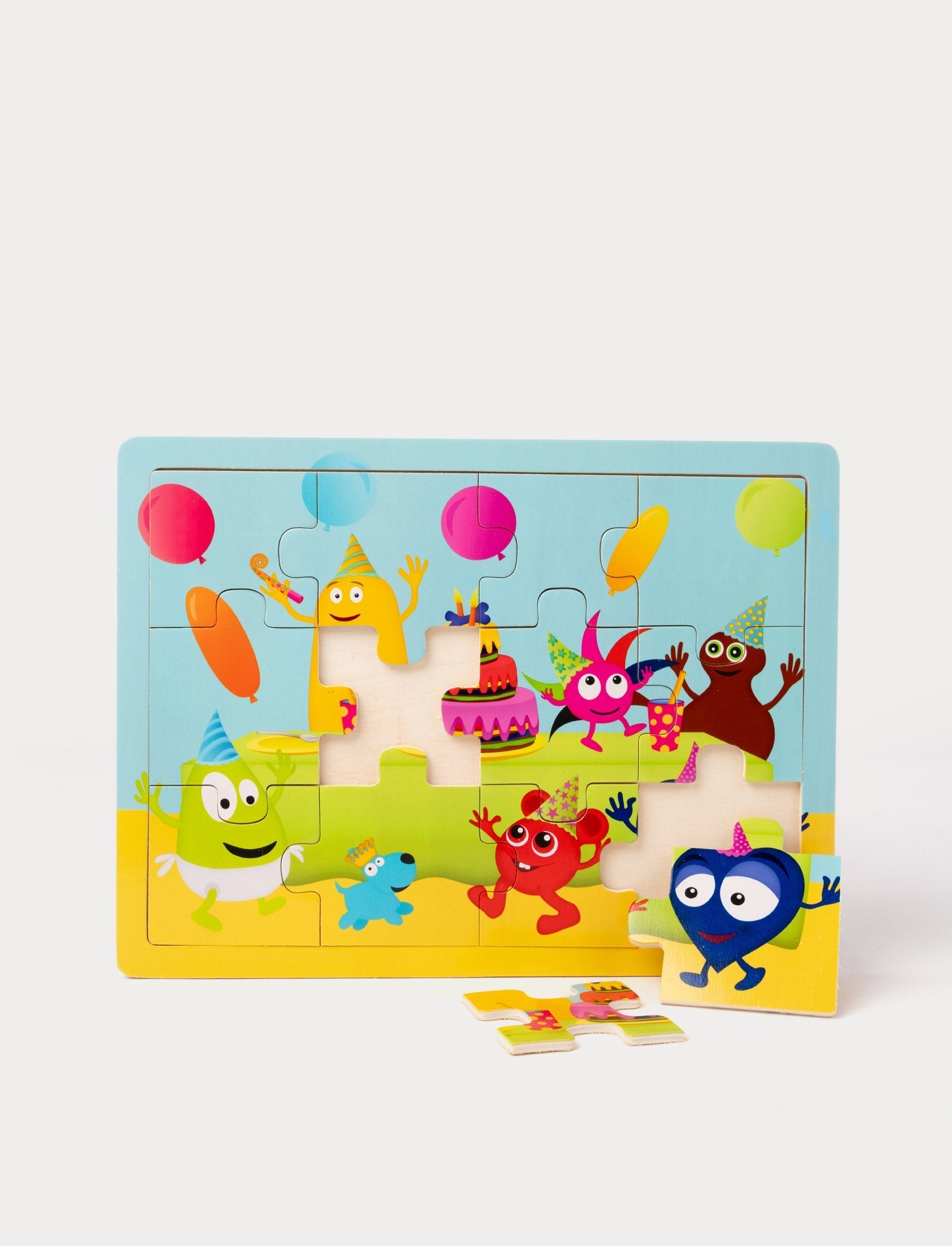  Image of Babblarna, Puzzle, Babblarna at the Party, 12 Pieces