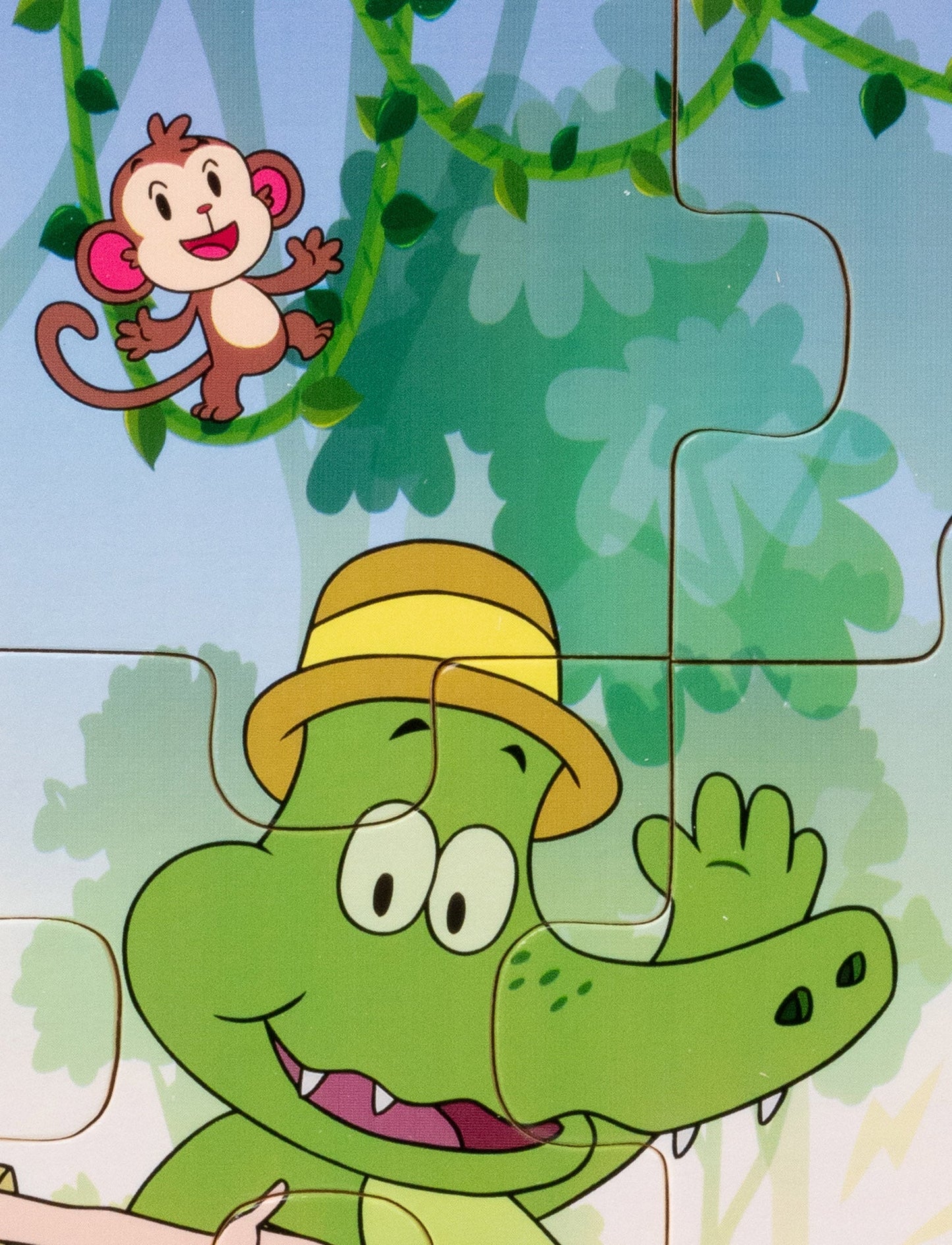 Arne Alligator, Puzzle, 12 pieces