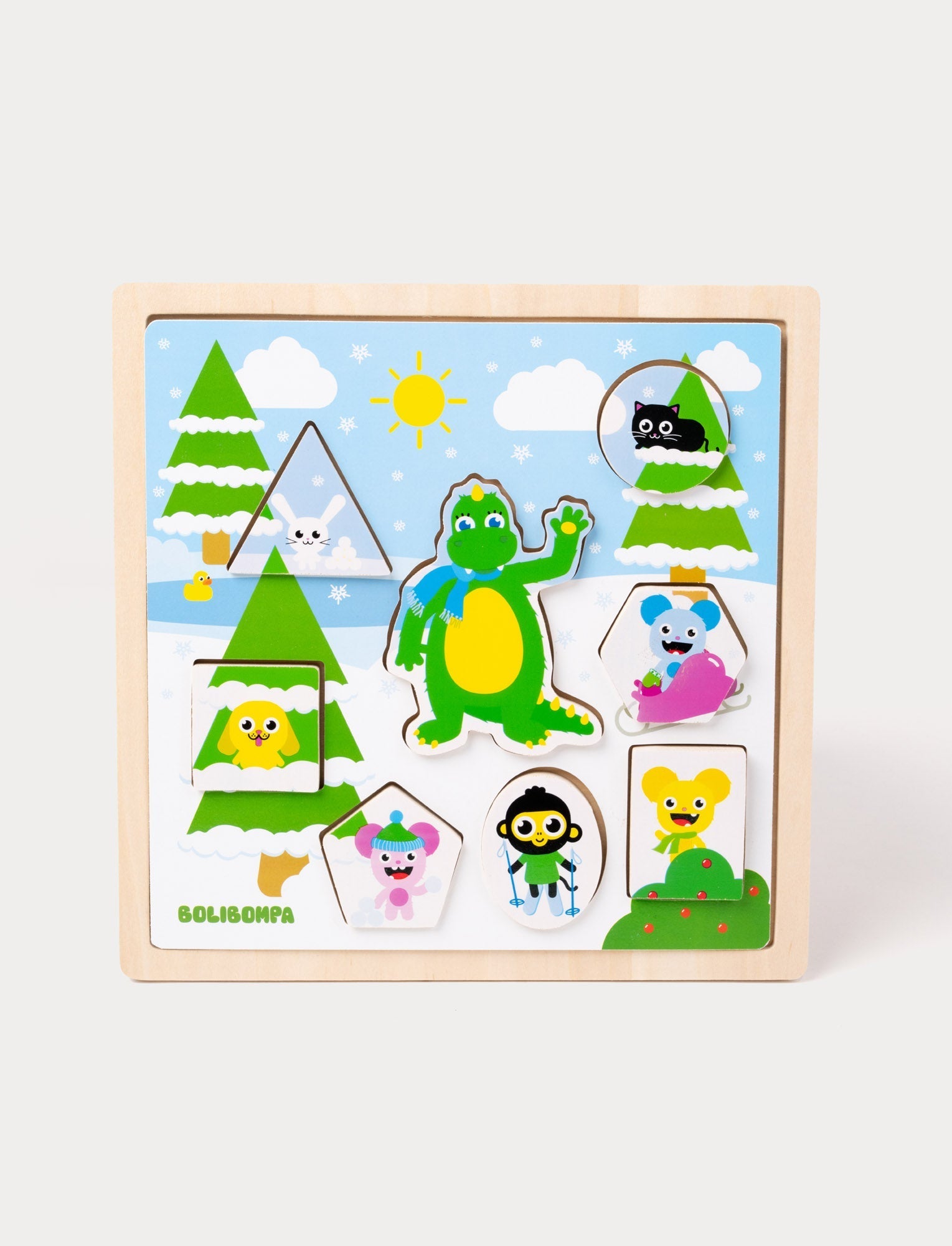  Image of Bolibompa, Puzzle, 2-in-1 Summer & Winter