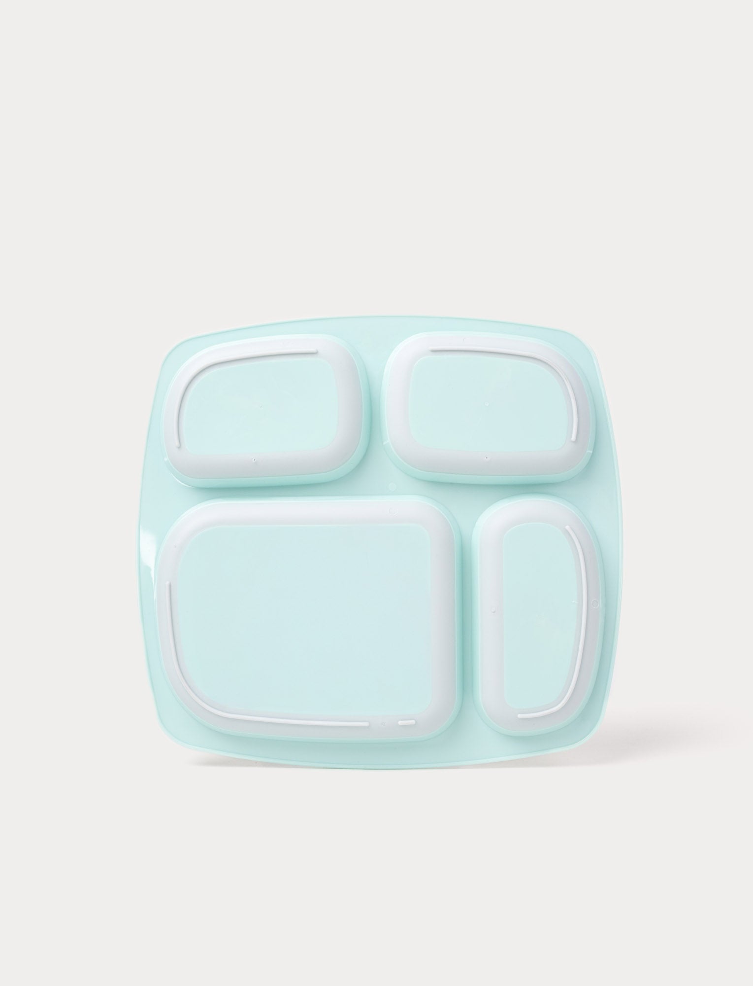  Image of Babblarna, 4-Compartment Plate