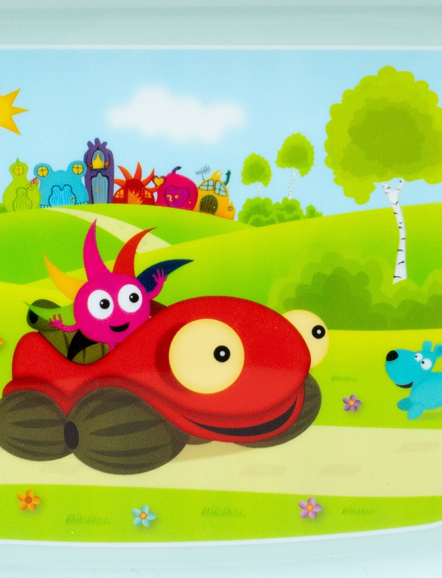 Babblarna, 4-Compartment Plate