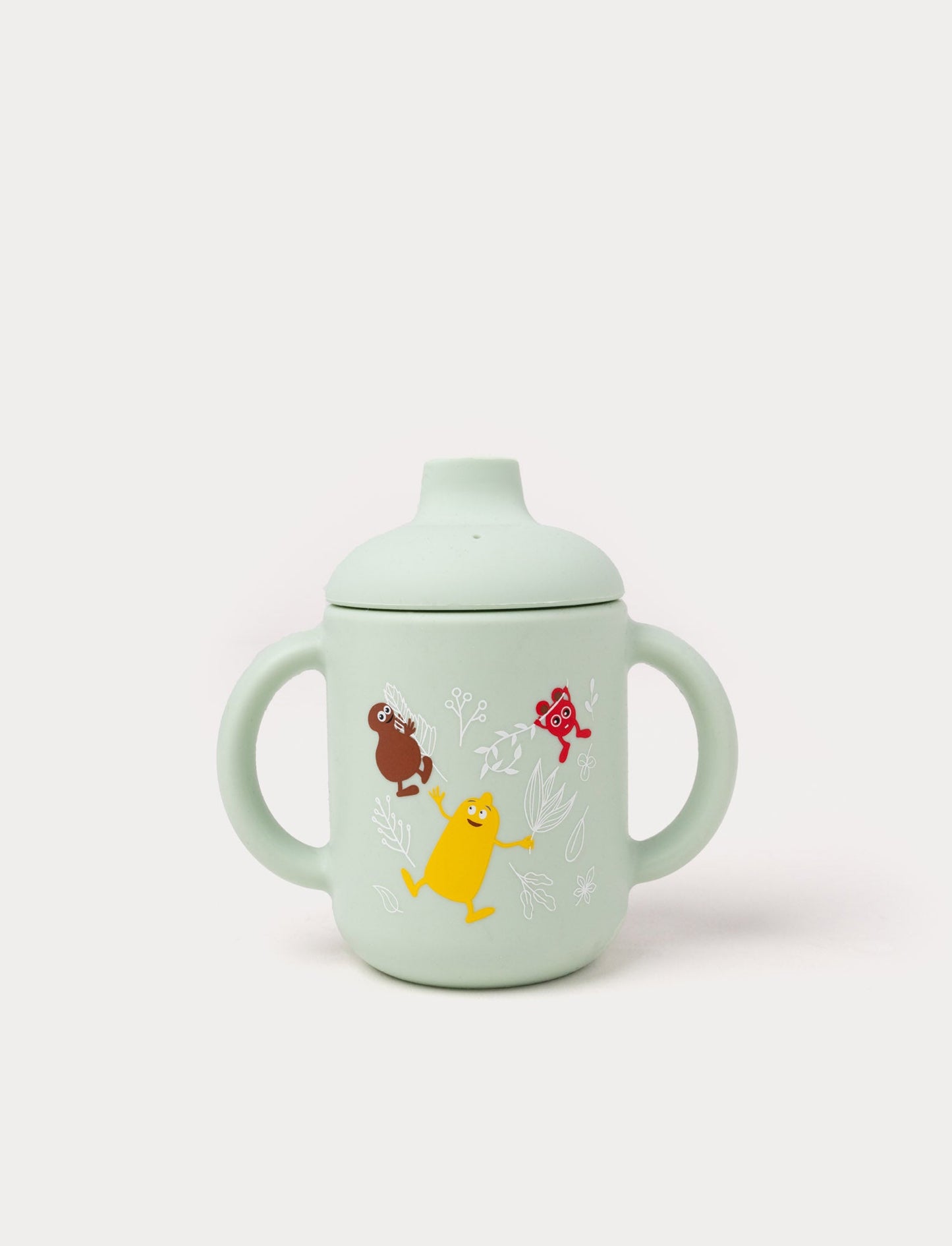 Babblarna, Silikonmugg med lock, I naturen