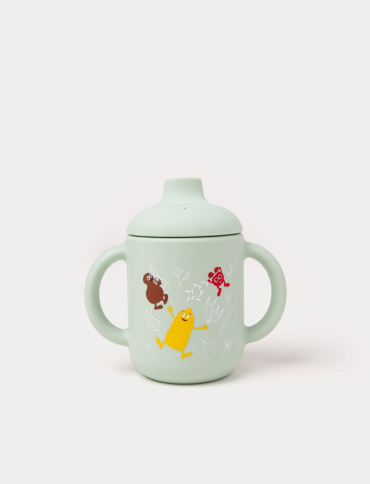  Image of Babblarna, Silicone Cup with Lid, In Nature