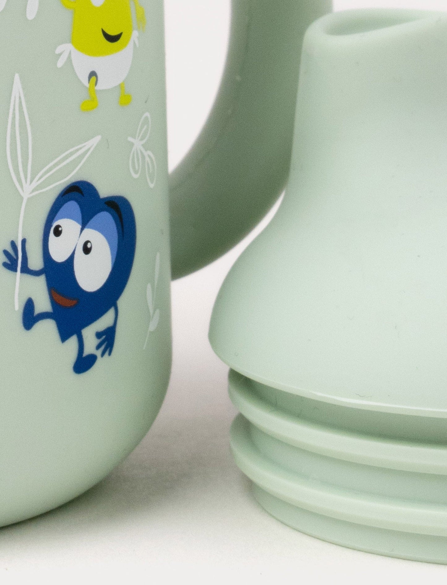 Babblarna, Silikonmugg med lock, I naturen