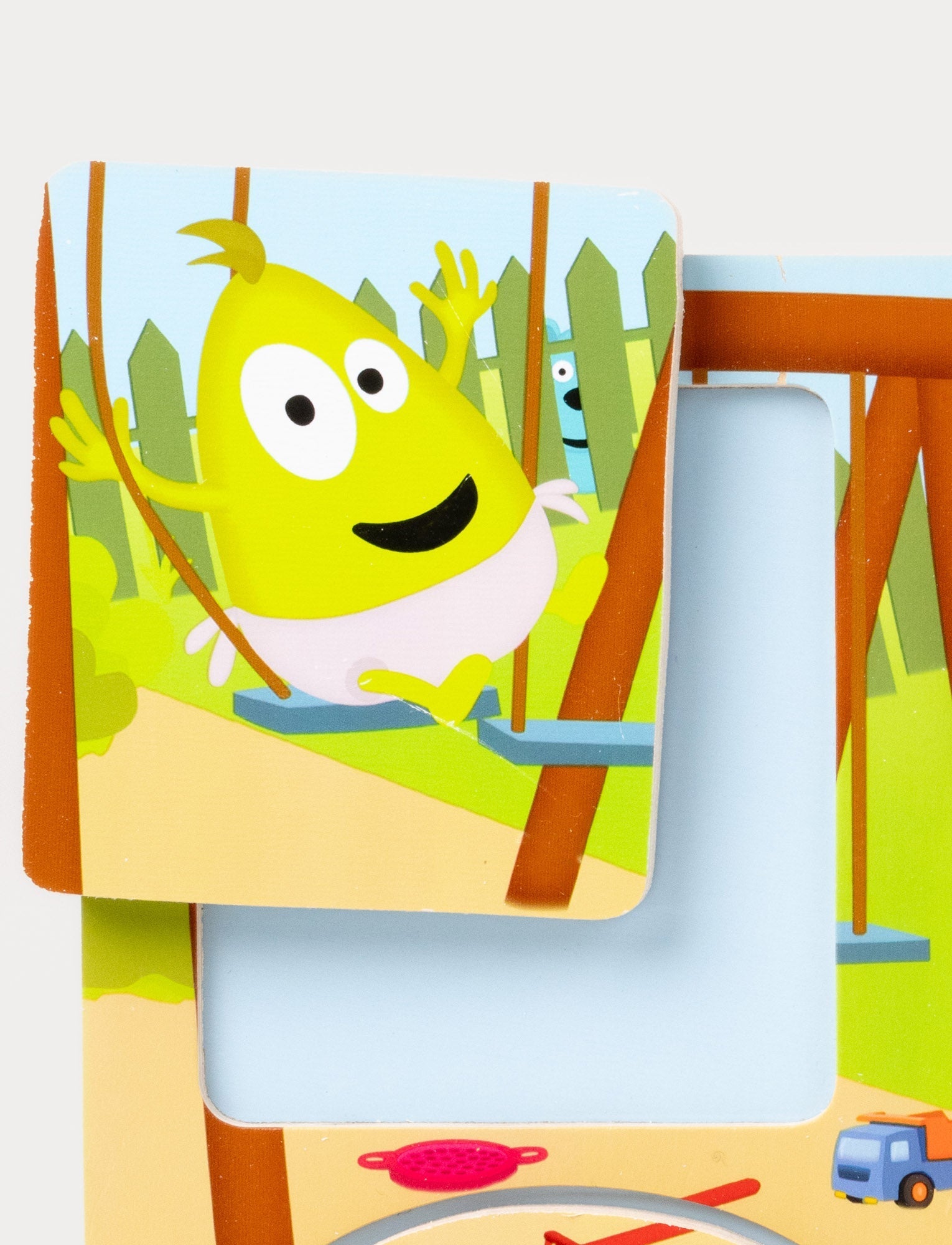  Image of Babblarna, Titt-ut-pussel, Lekpark, 6 figurer