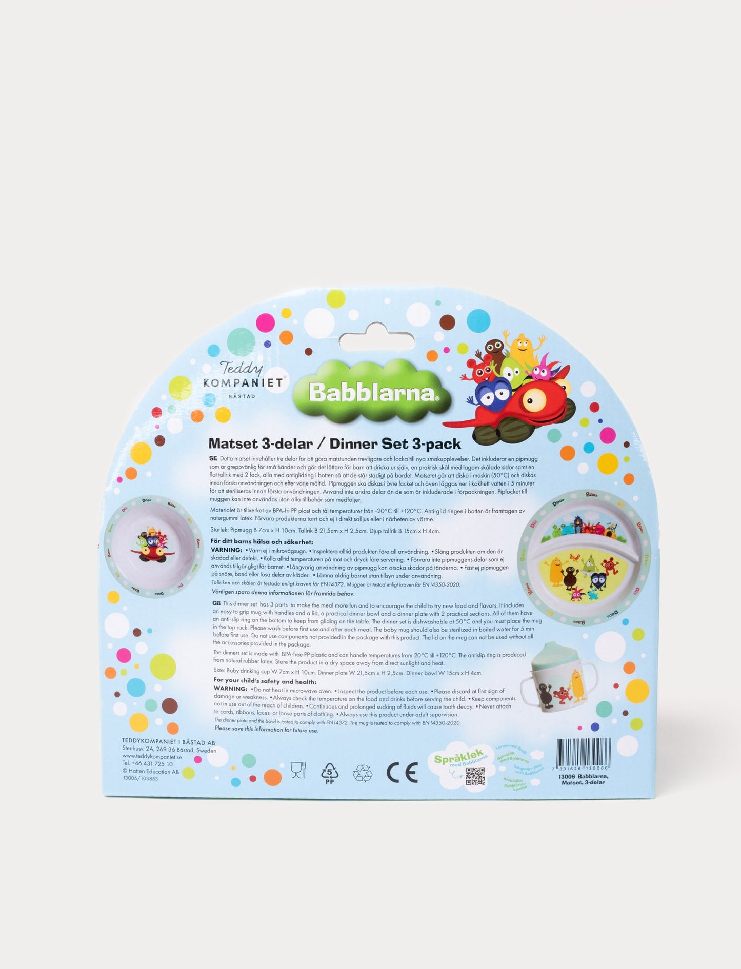 Babblarna, Matset, 3 delar