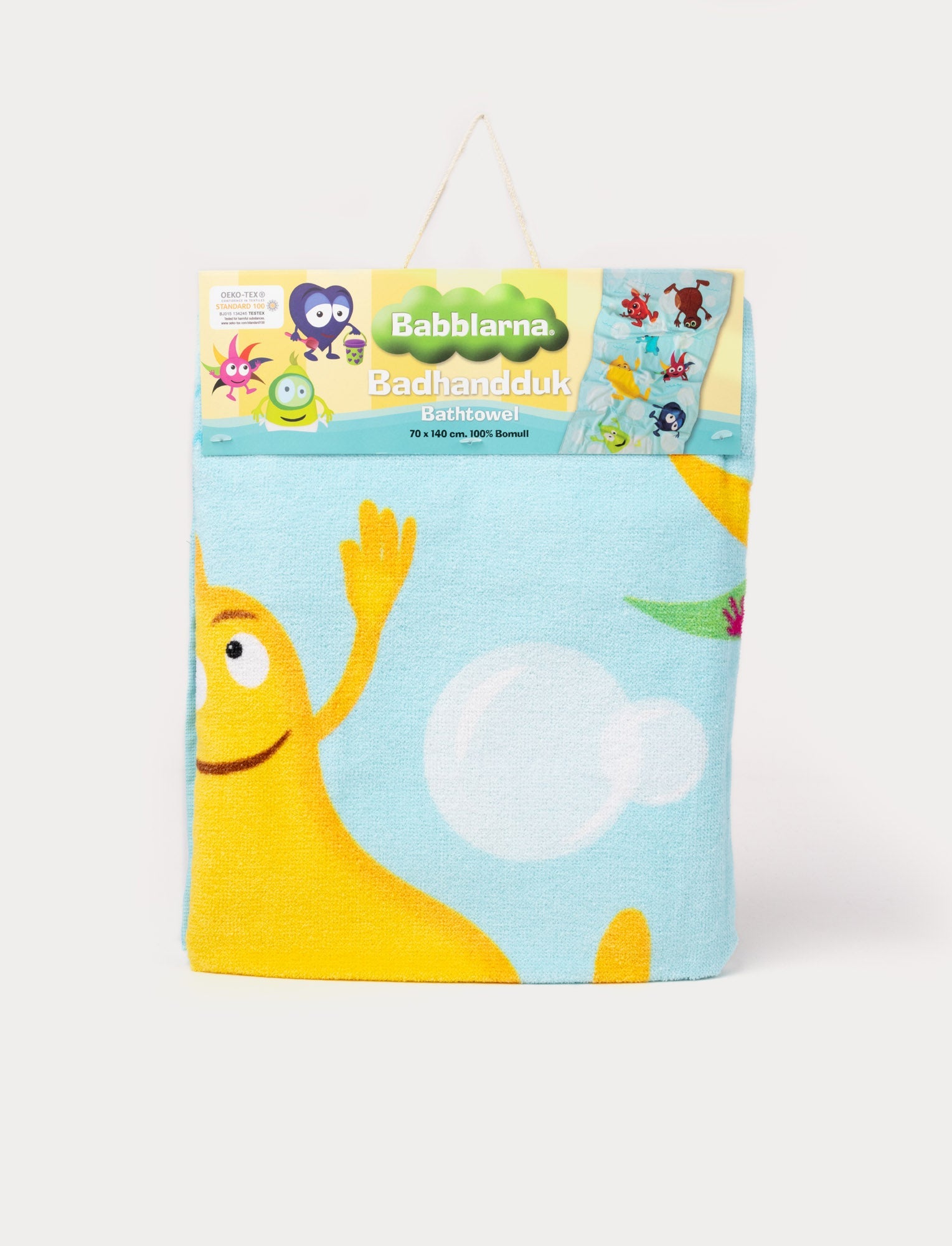  Image of Babblarna, Bath Towel, Bubbles