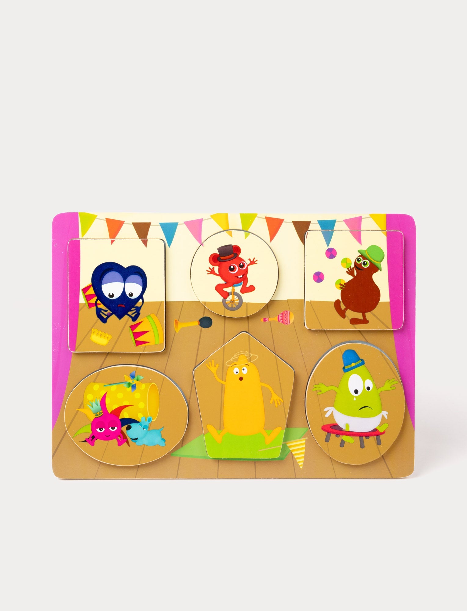  Image of Babblarna, Emotion Puzzle, 6 Figures