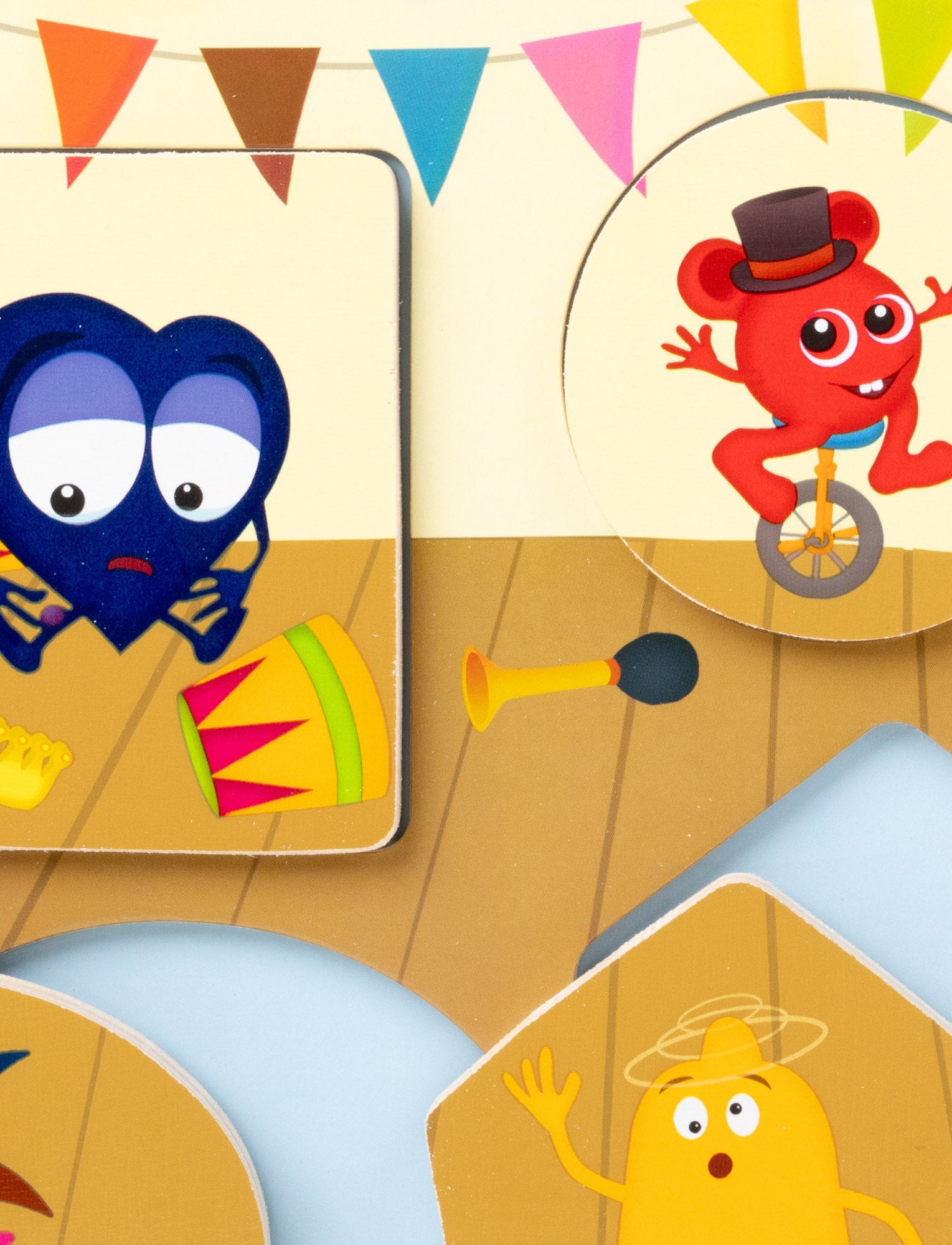  Image of Babblarna, Emotion Puzzle, 6 Figures