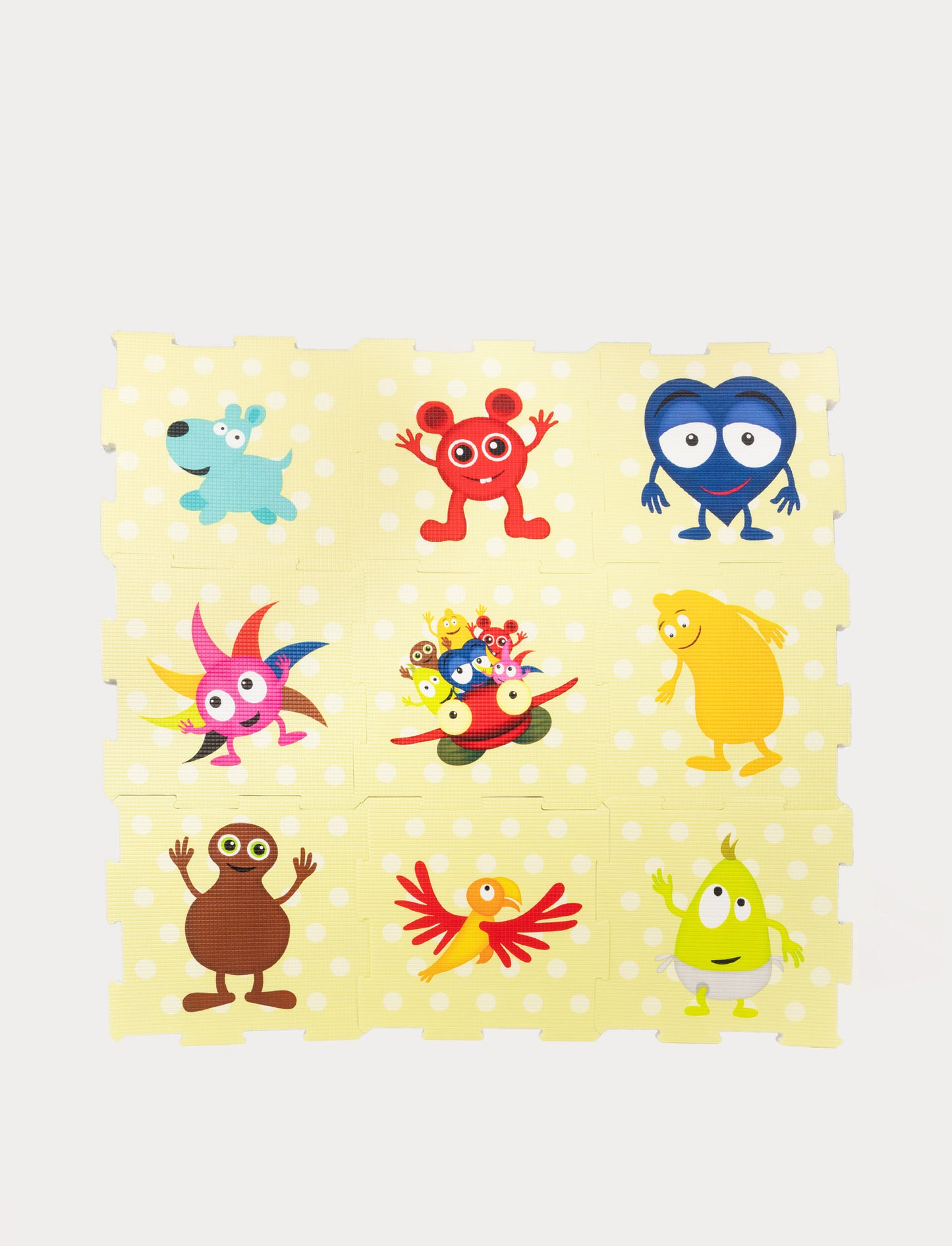 Babblarna, Pusselmatta, 9 bitar