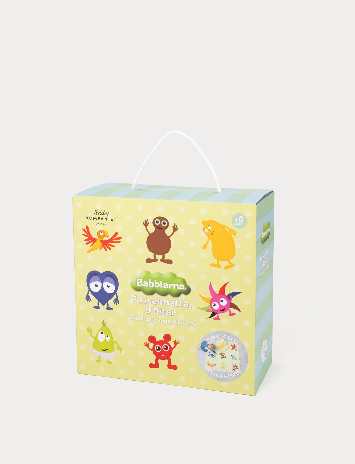 Babblarna, Pusselmatta, 9 bitar