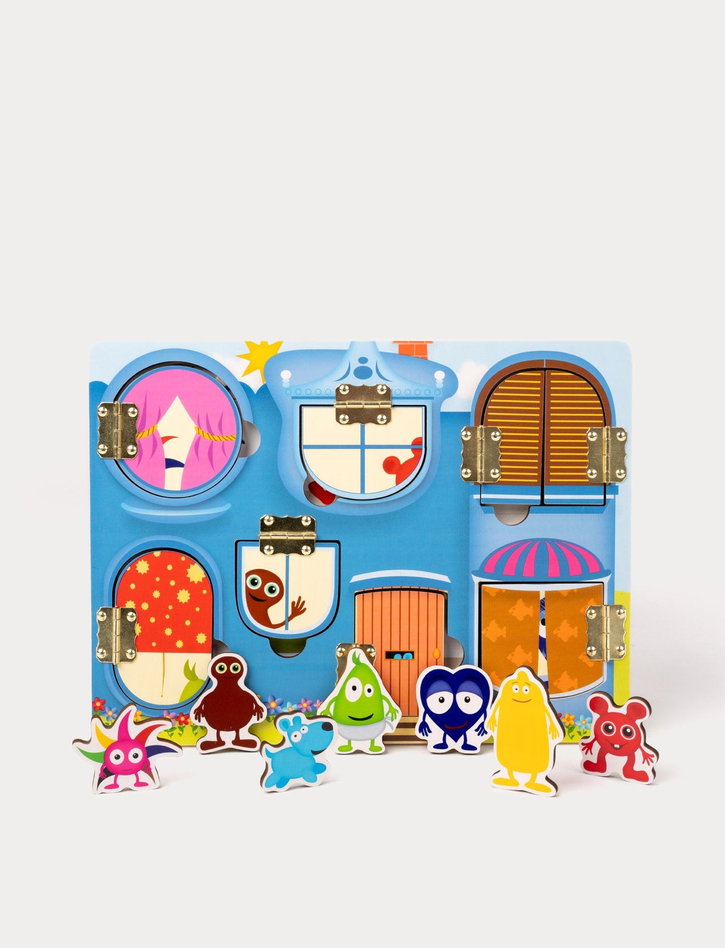 Babblarna, Aktivitetspussel, I Mitt Hus 