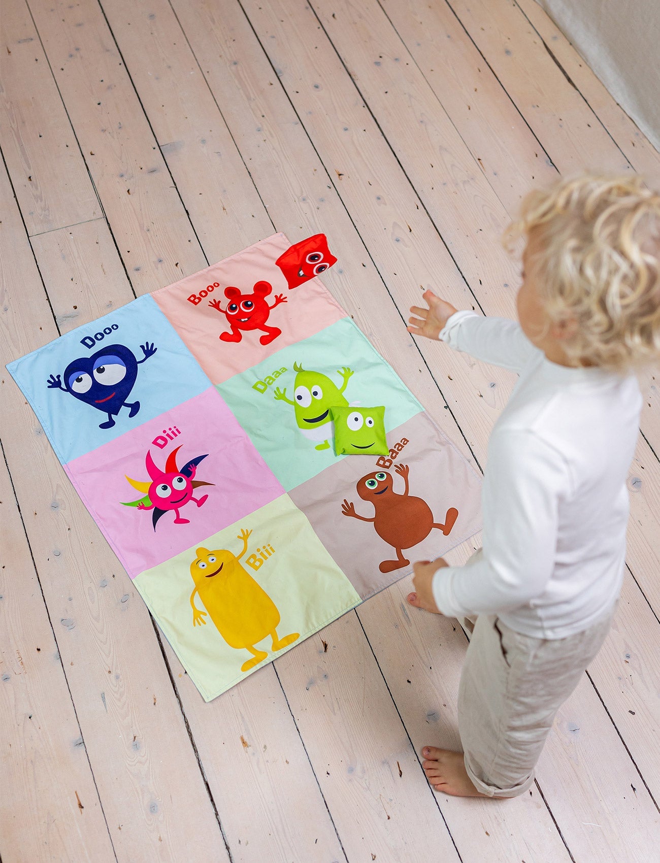 Babblarna, Ärtpåsespel