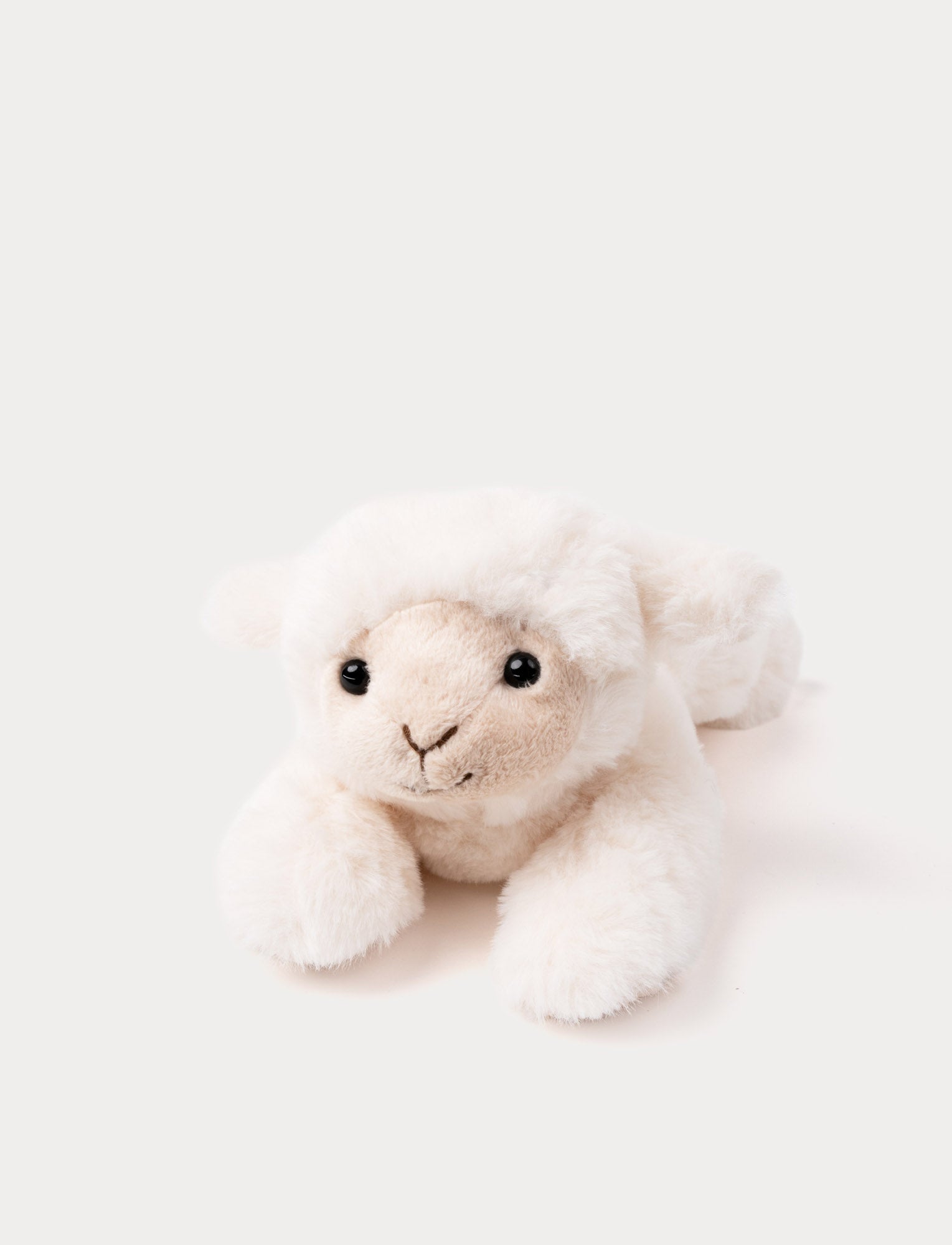  Image of A cuddly lamb with soft fur, adorable eyes, and a charming expression.