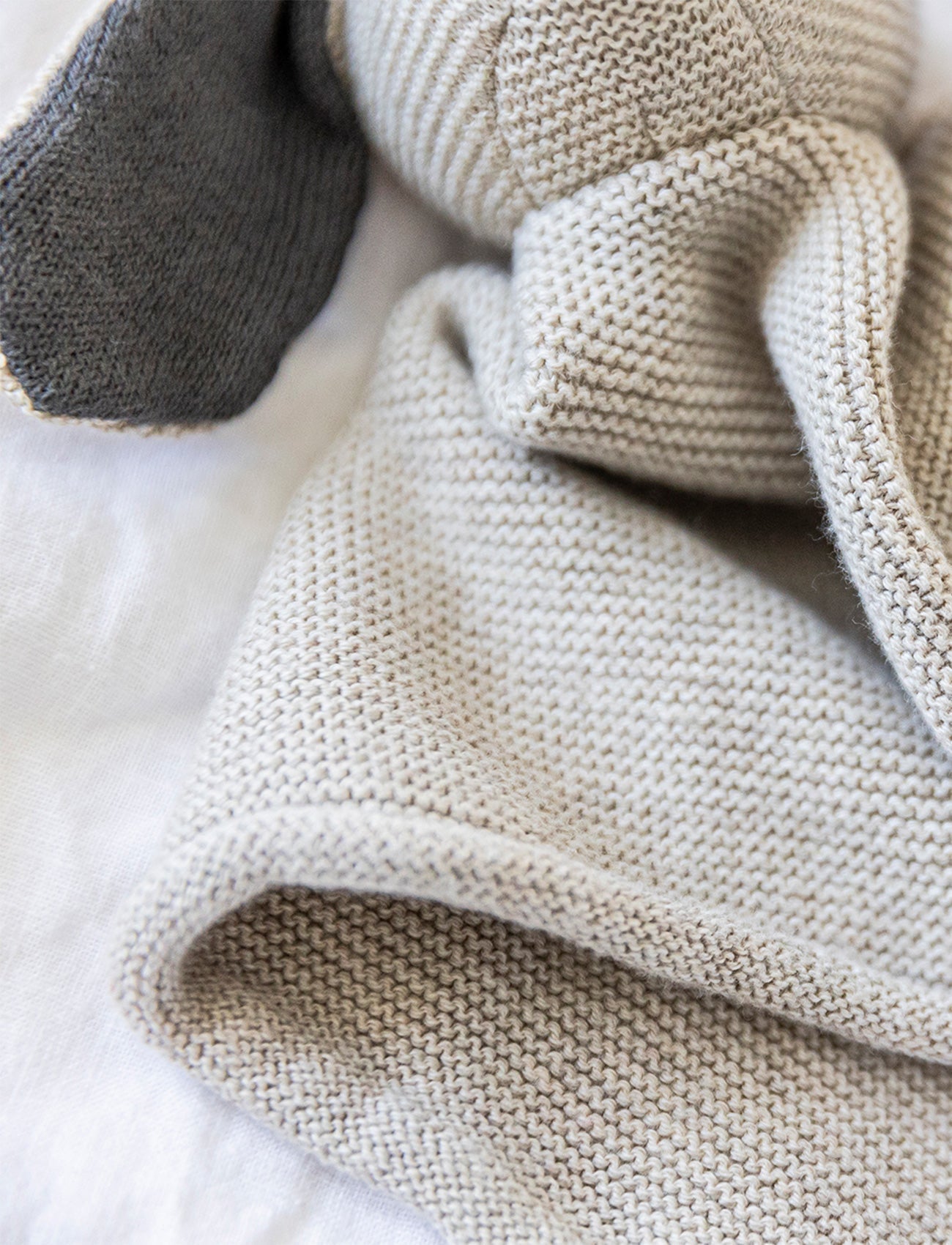 Teddy Baby, Snuttefilt, Hund, stickad