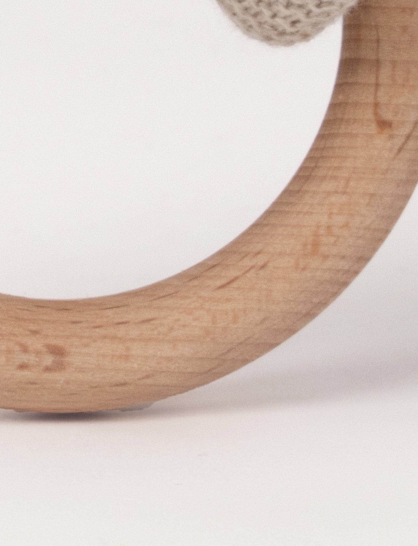 Teddy Baby, Rattle, Dog, Knitted