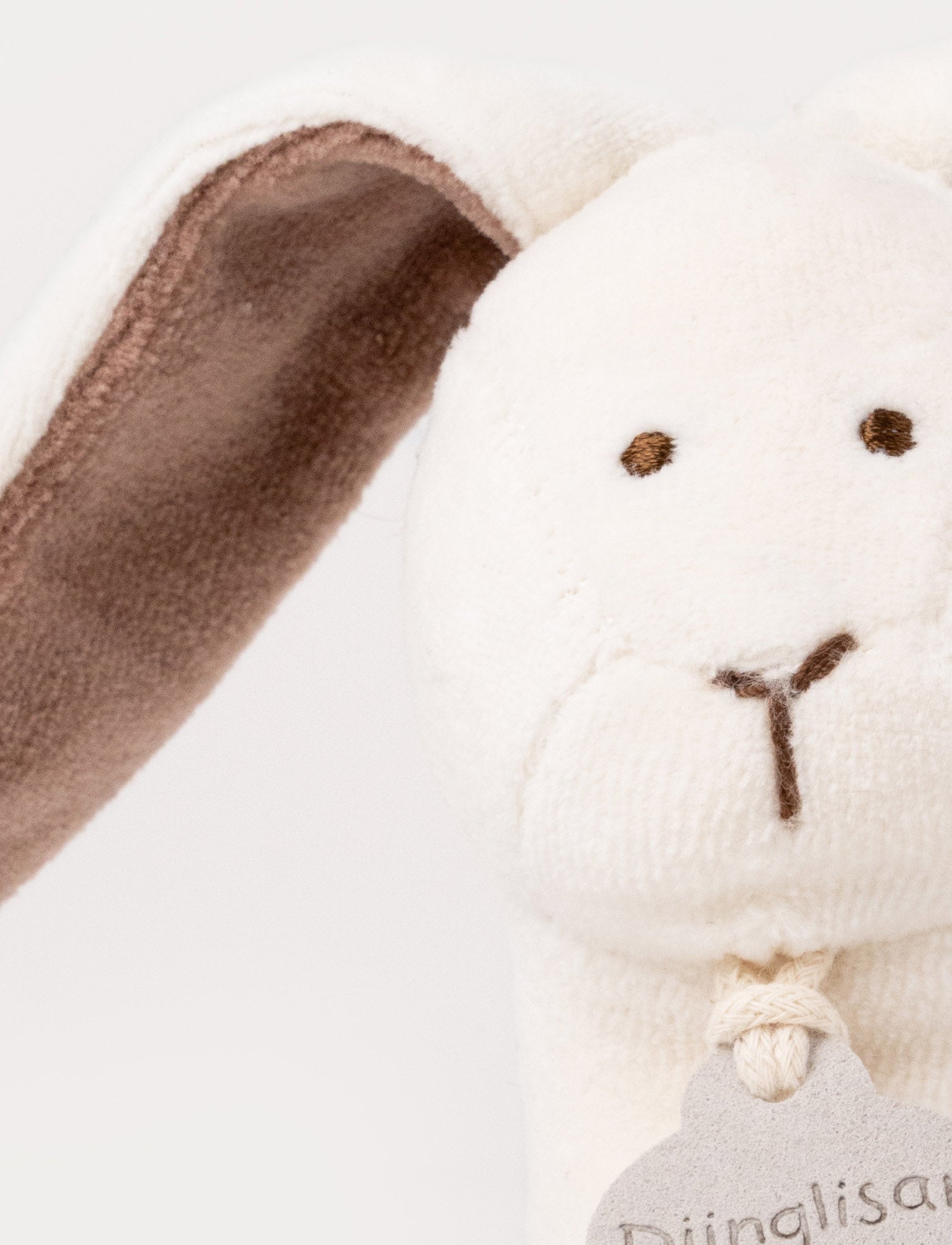  Image of Diinglisar Organic, Rattle, Bunny