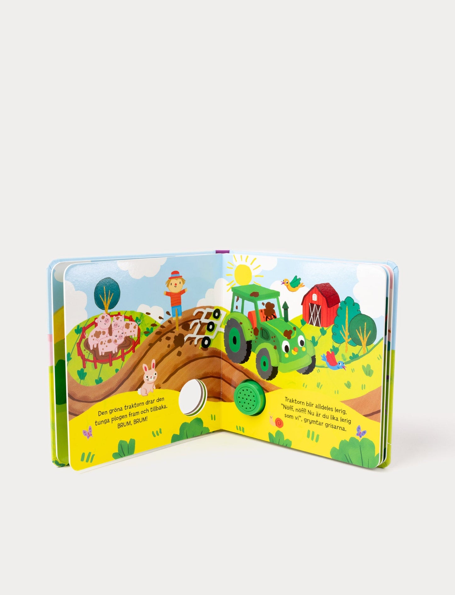 The Green Tractor, Book with Sound