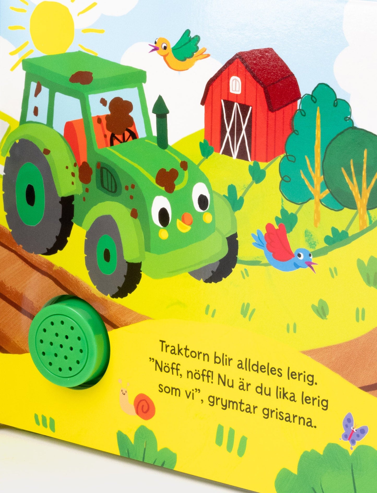 The Green Tractor, Book with Sound