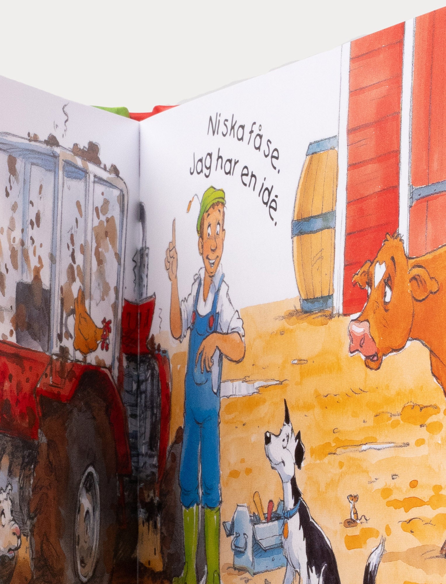  Image of Bonden Blom: Stackars traktor