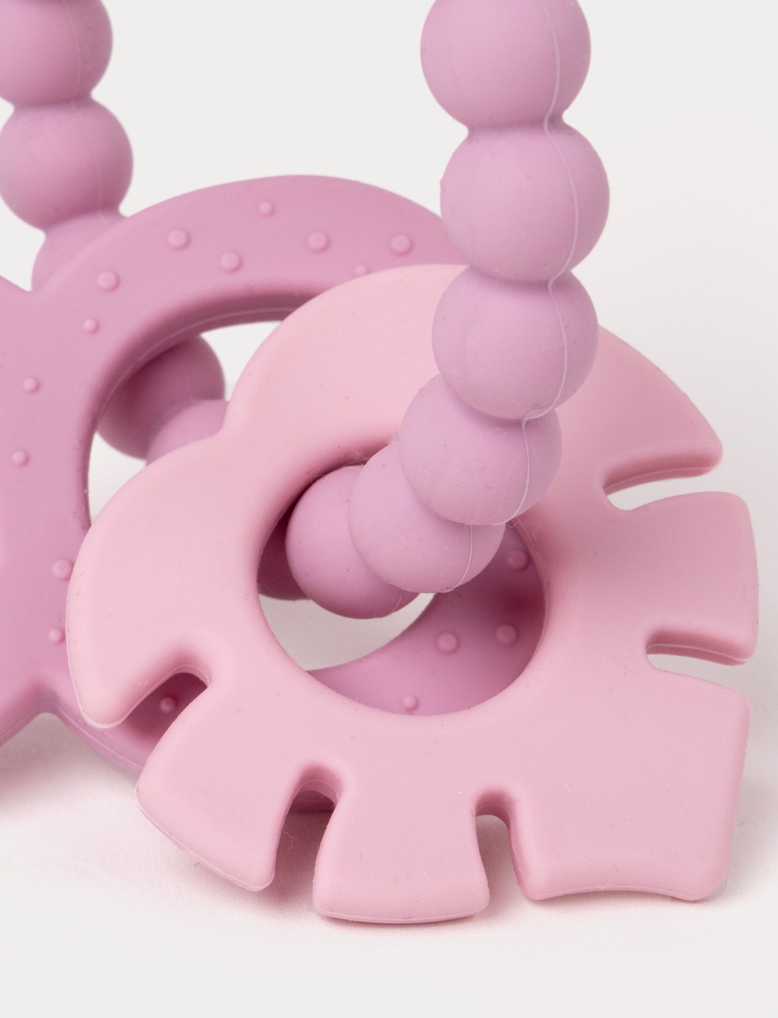  Image of Teething Ring in Silicone & Wood