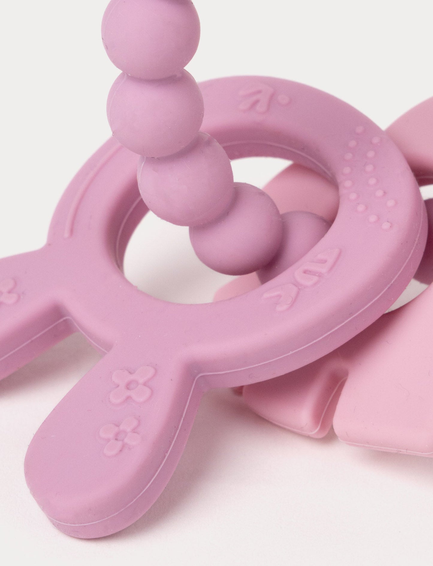 Teething Ring in Silicone & Wood
