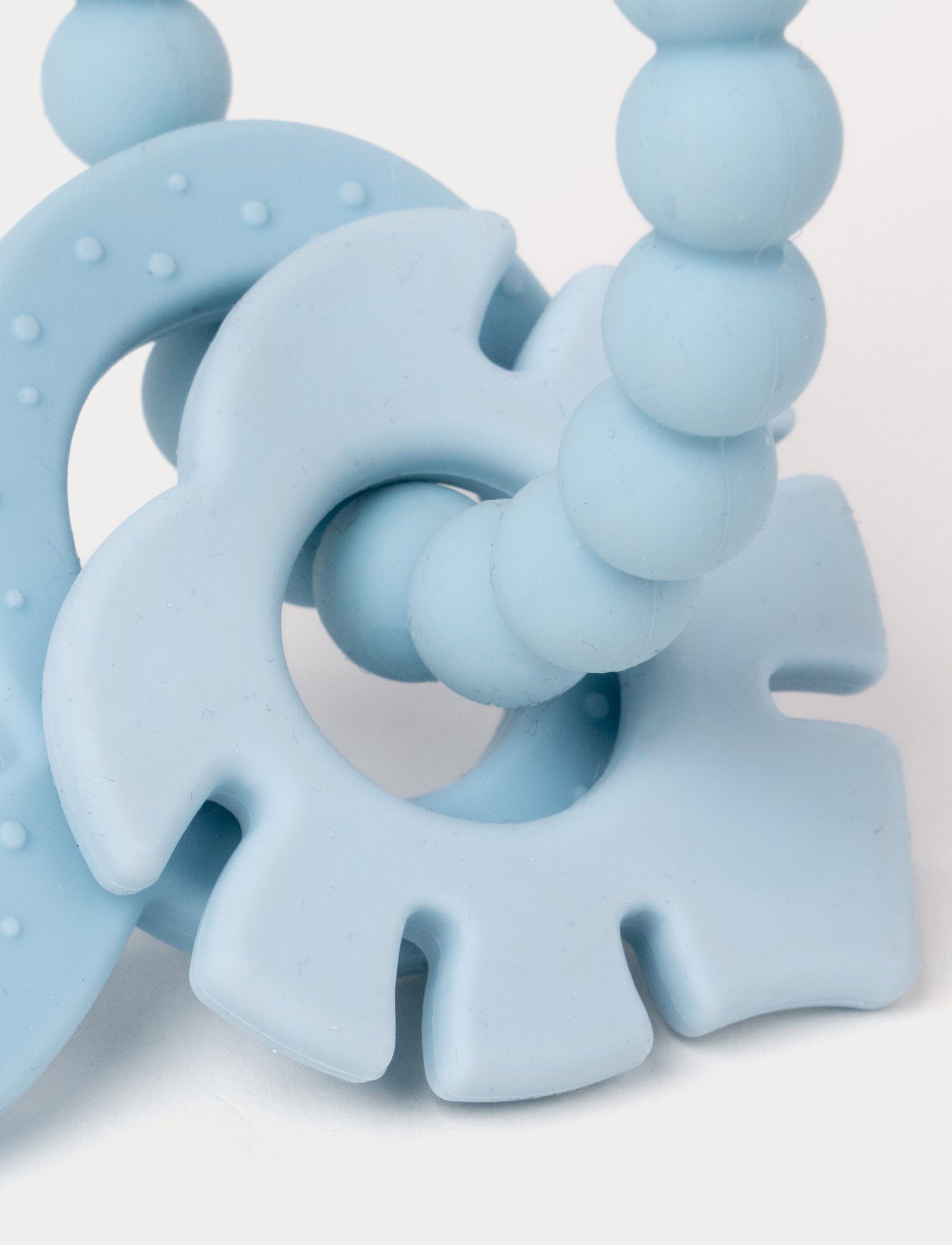  Image of Teething Ring in Silicone & Wood