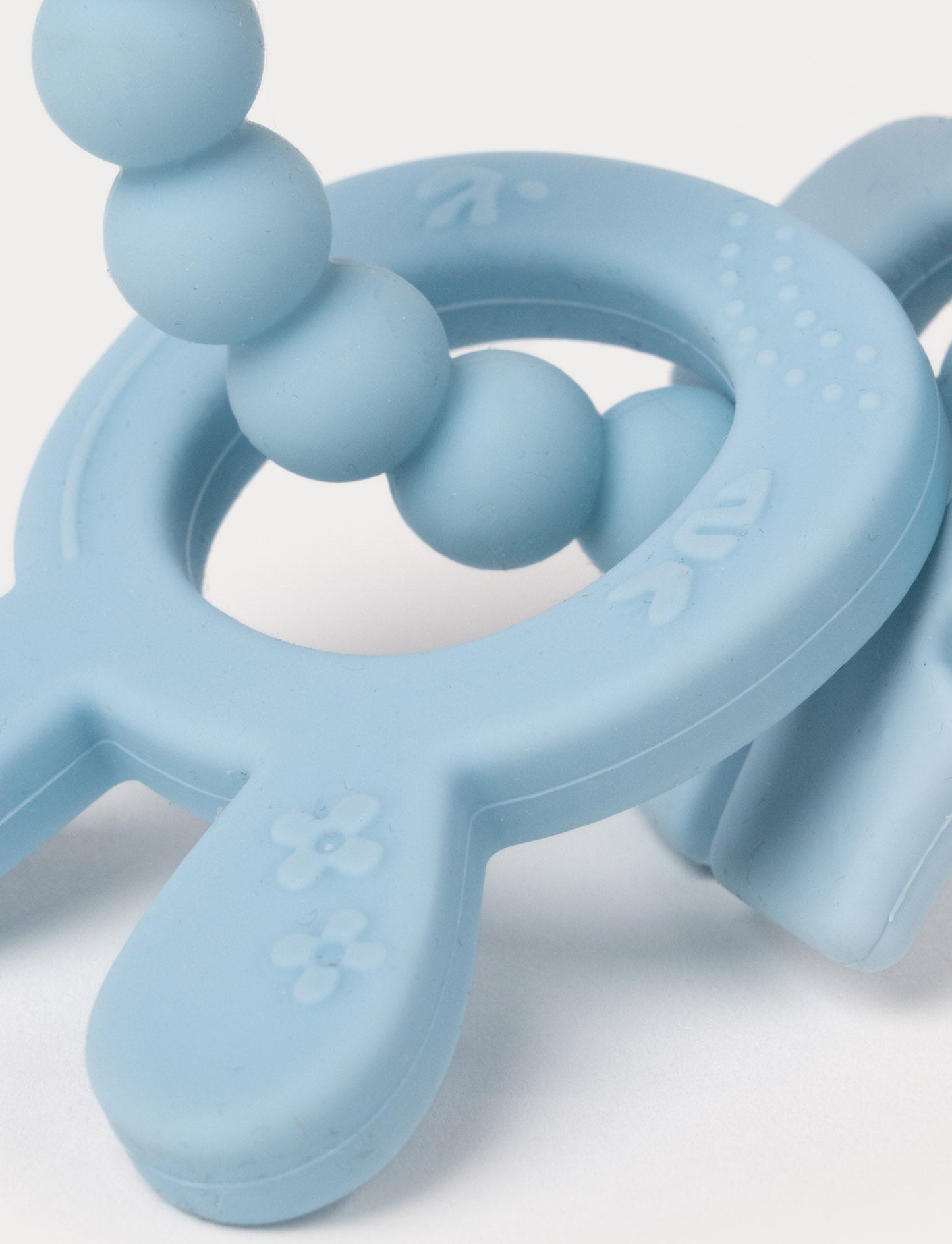 Teething Ring in Silicone & Wood