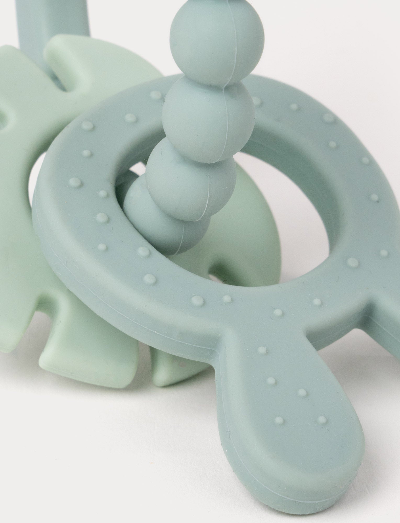  Image of Teething Ring in Silicone & Wood