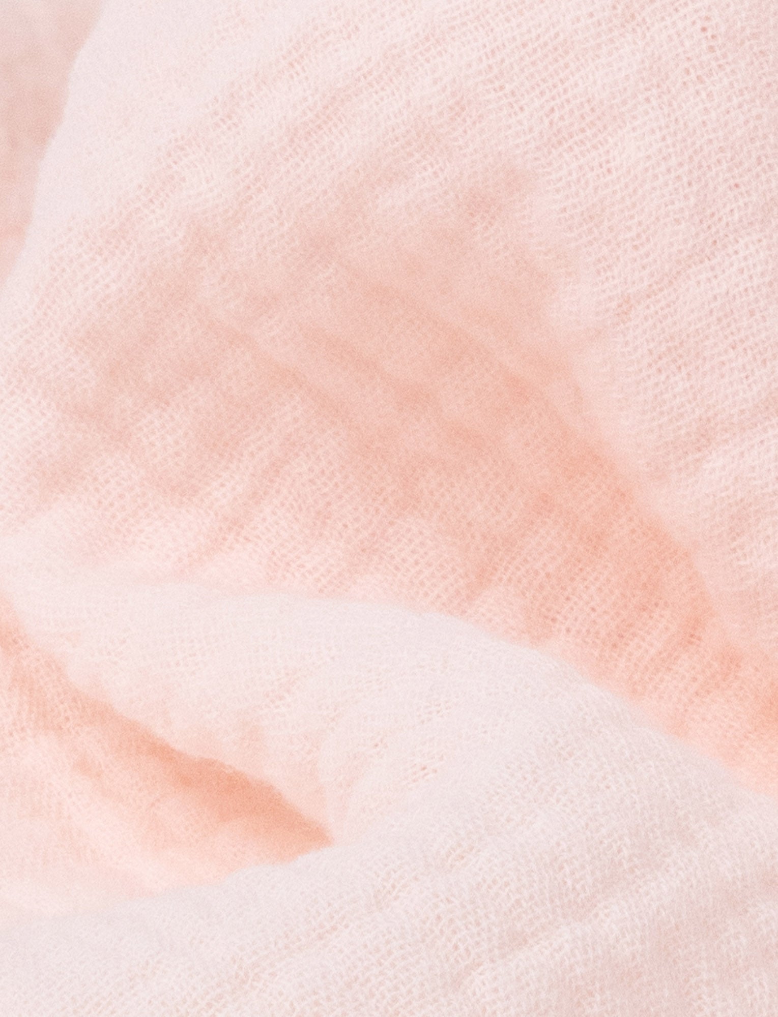  Image of Soft baby blanket with a plush pink bunny head, long floppy ears, and a small bow.