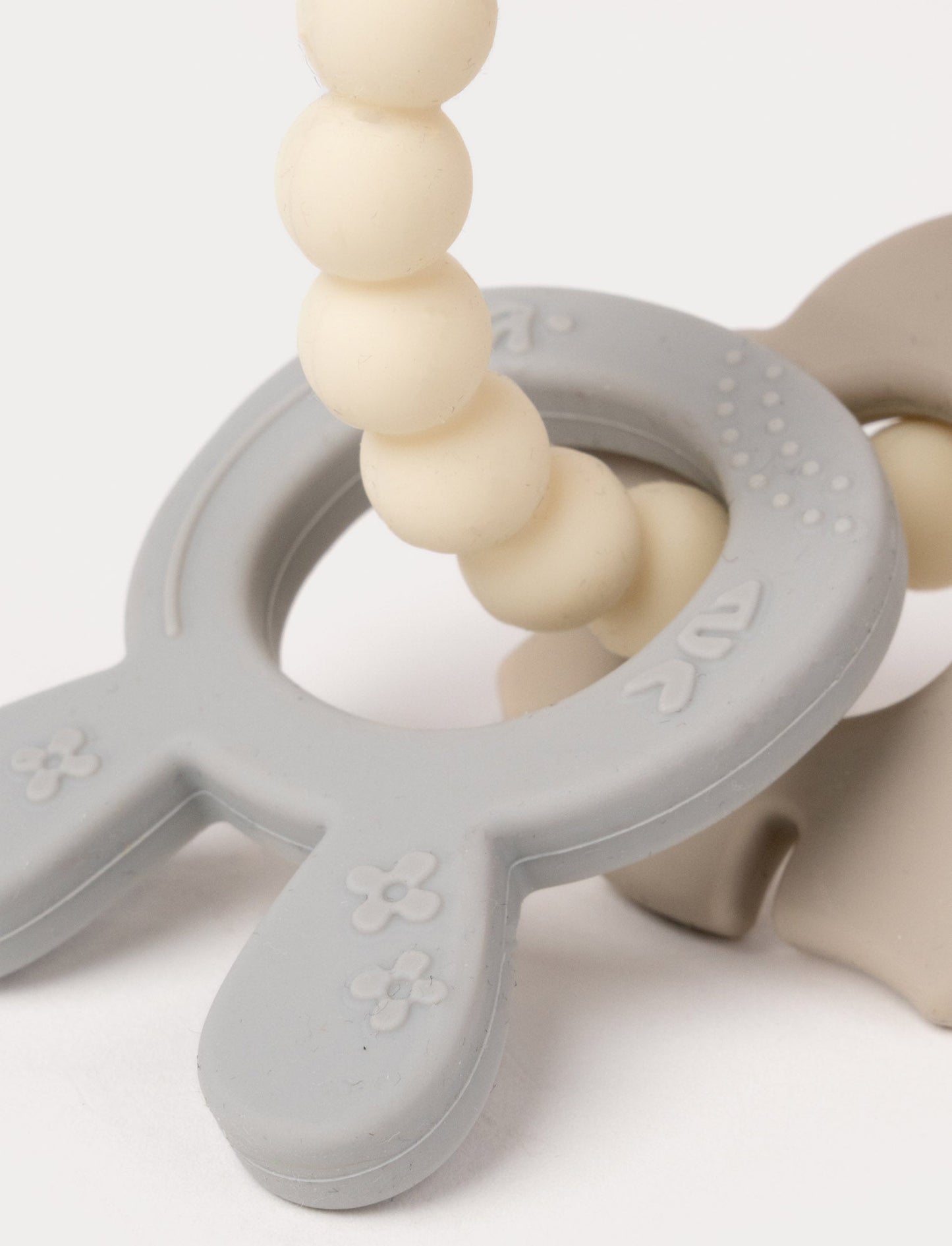 Teething Ring in Silicone & Wood