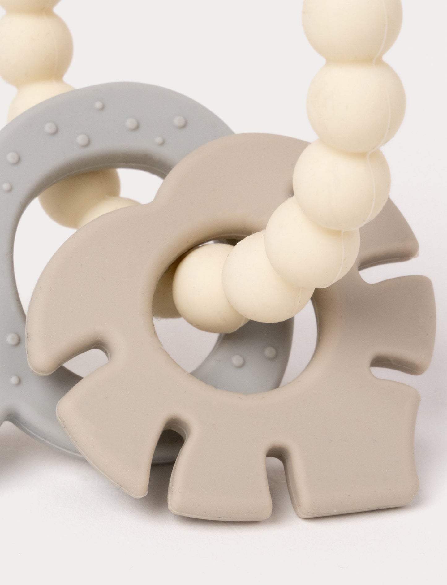 Teething Ring in Silicone & Wood