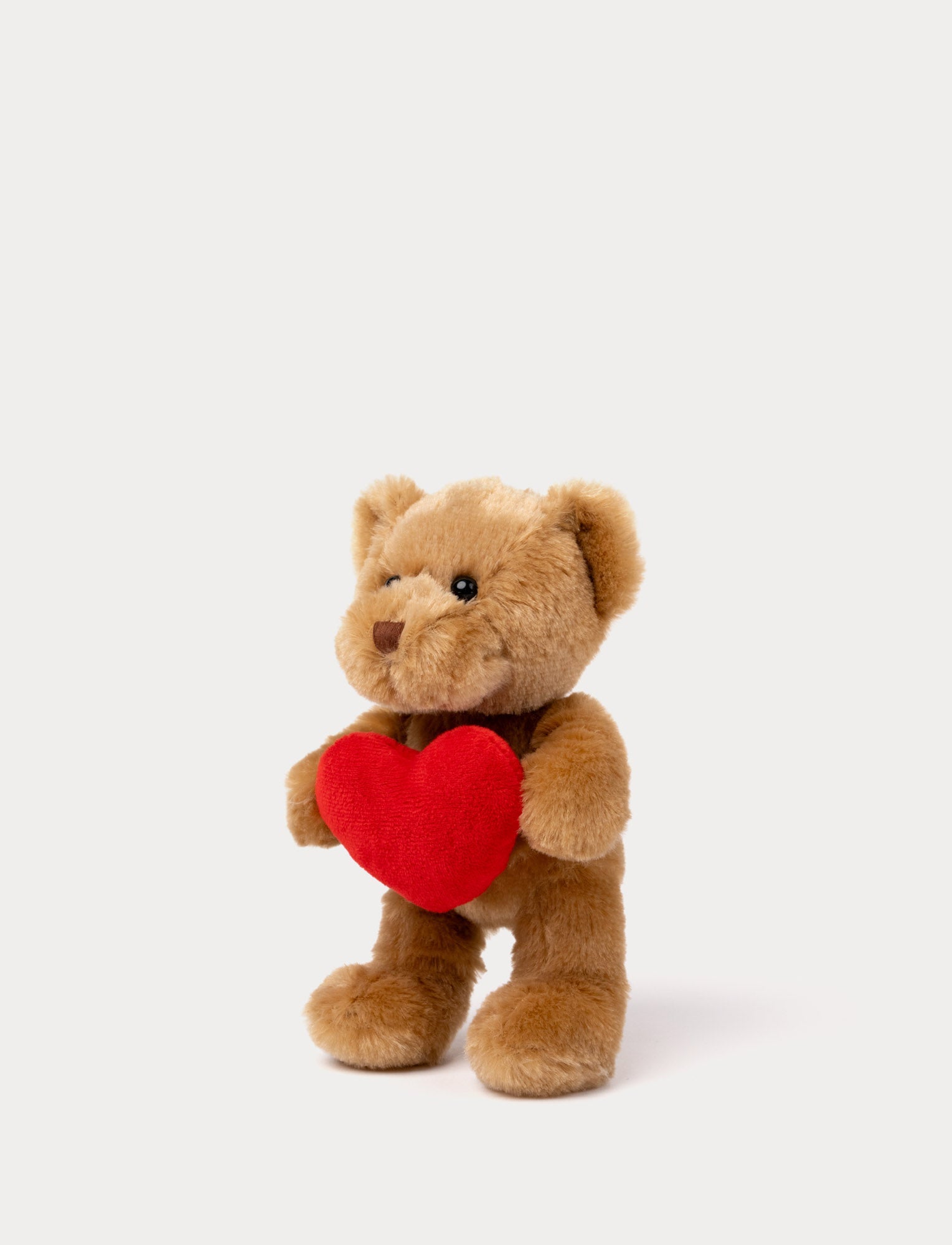  Image of Theo with Heart, Teddy Bear, Brown