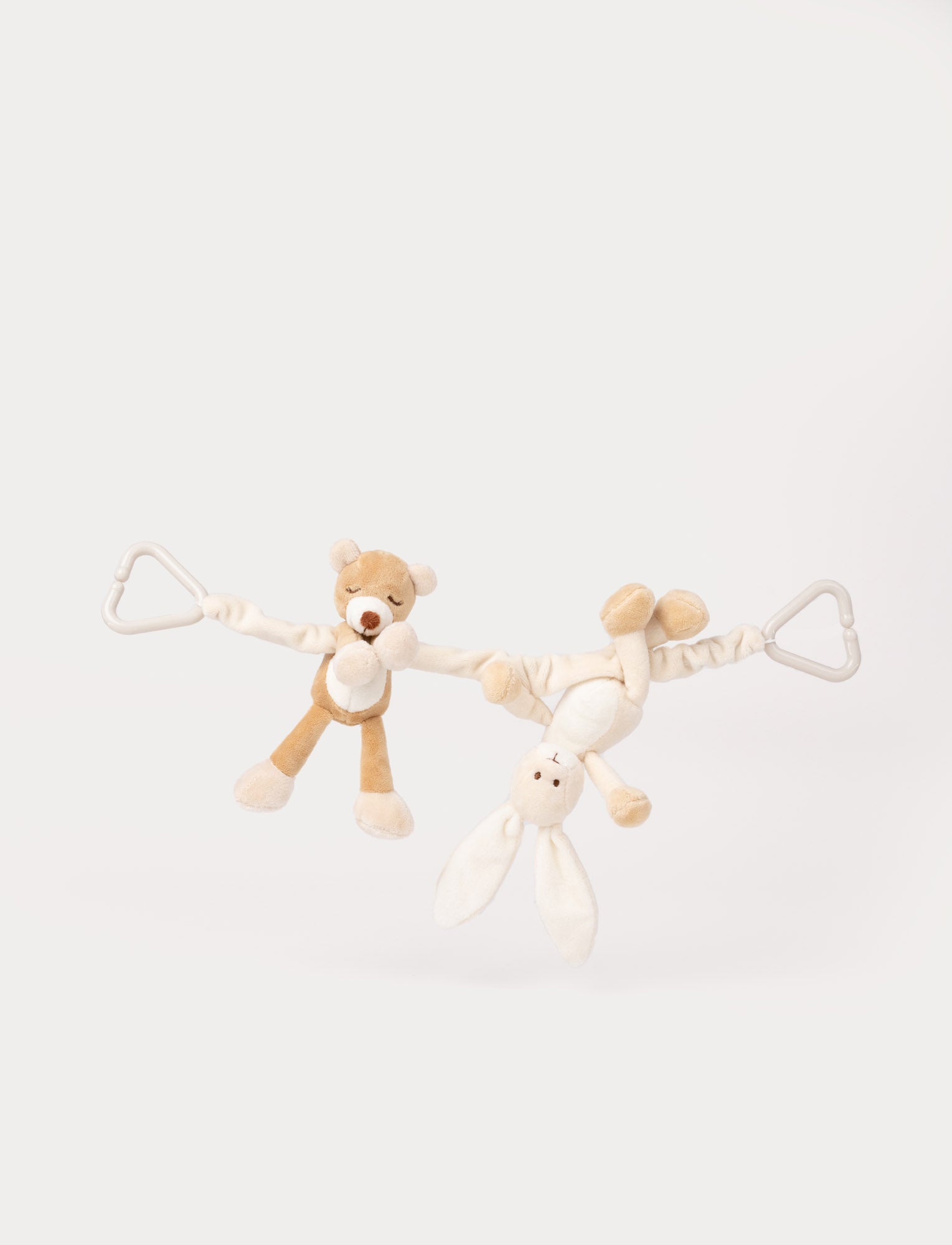  Image of Diinglisar, Stroller Toy, Bunny & Teddy Bear