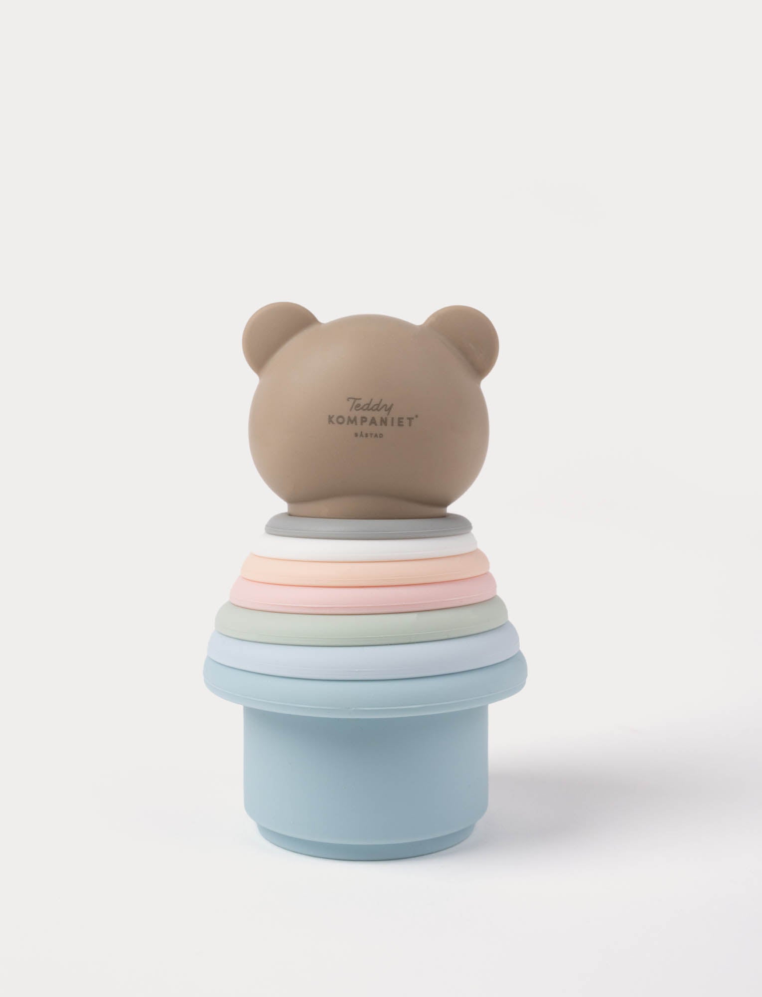  Image of Stacking toy, Teddy, Silicone