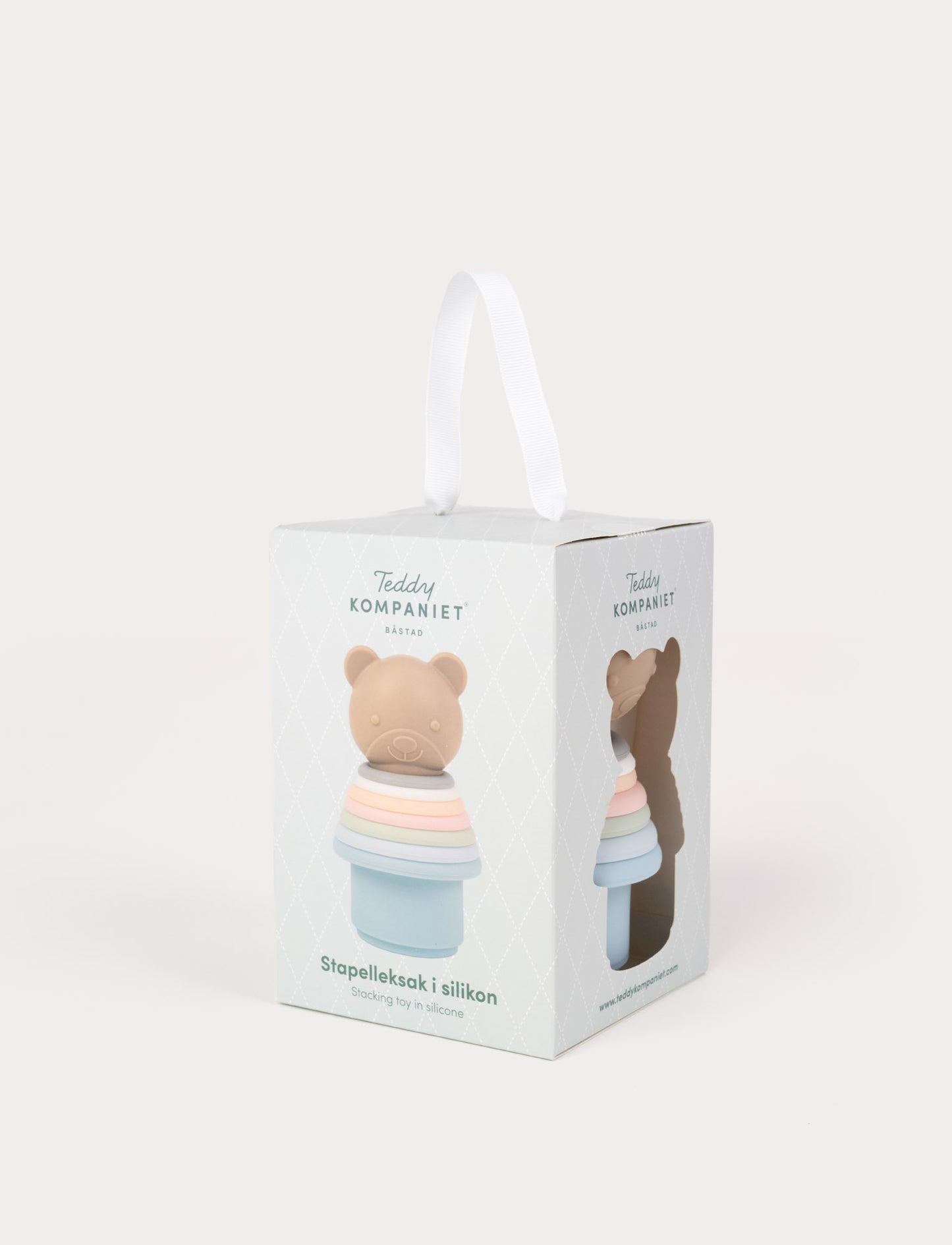Stacking toy, Teddy, Silicone