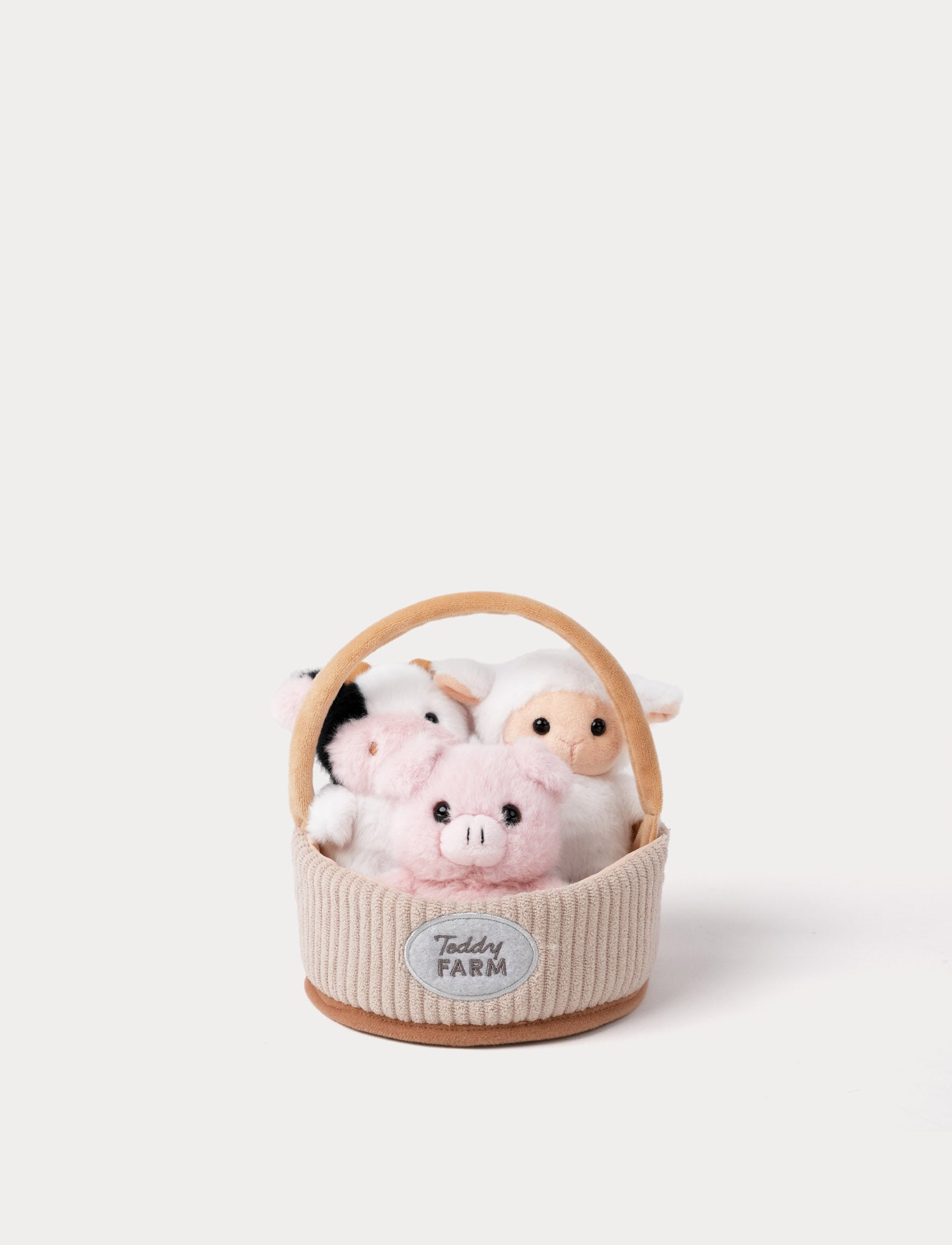  Image of Teddy Farm, gift basket, 3 diff.