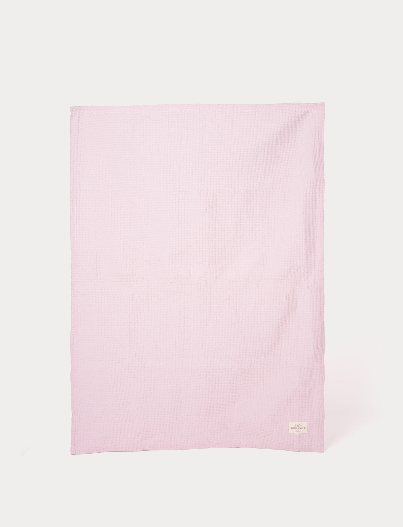  Image of Baby blanket, cotton, dusty pink