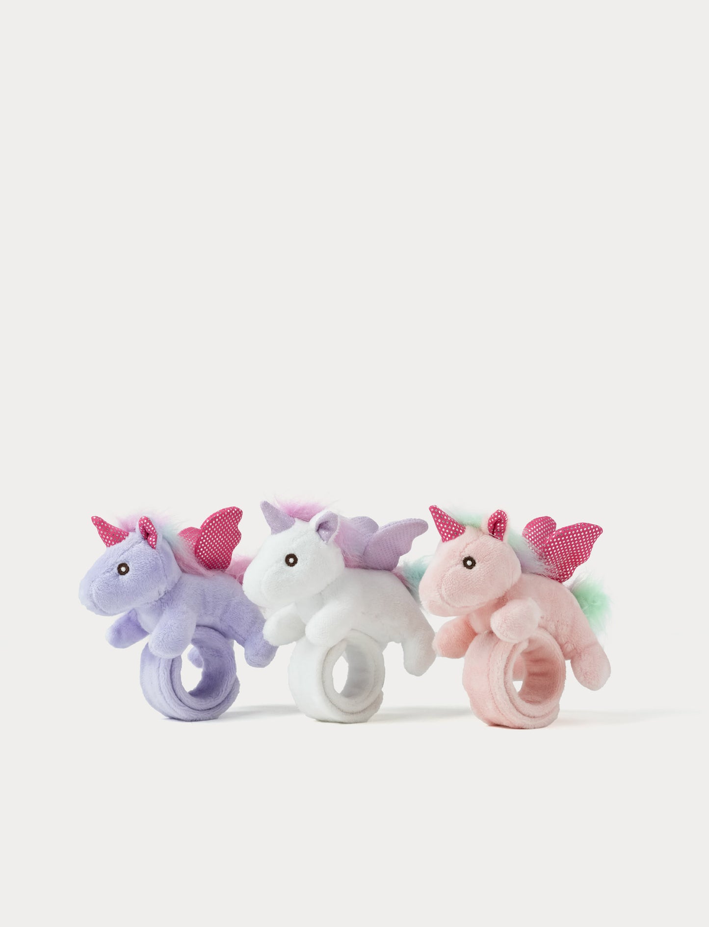 Snap wristband, Unicorn, 3 diff.
