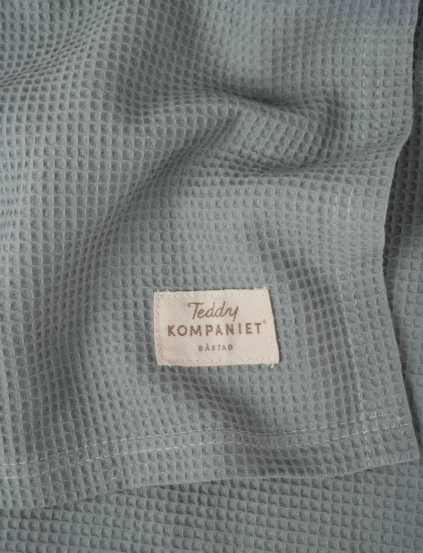 Babyfilt, Bomull, Ljusgrön