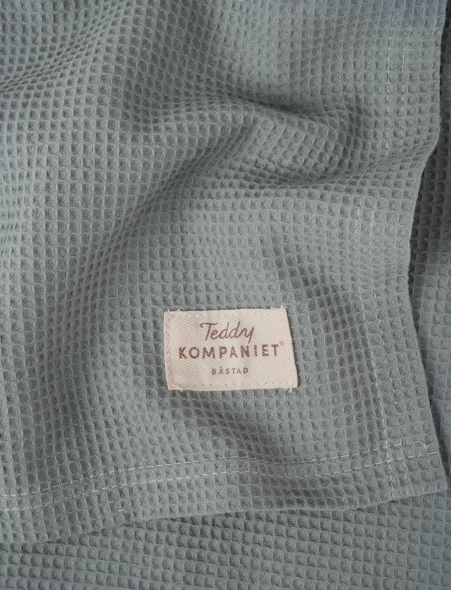  Image of Babyfilt, Bomull, Ljusgrön