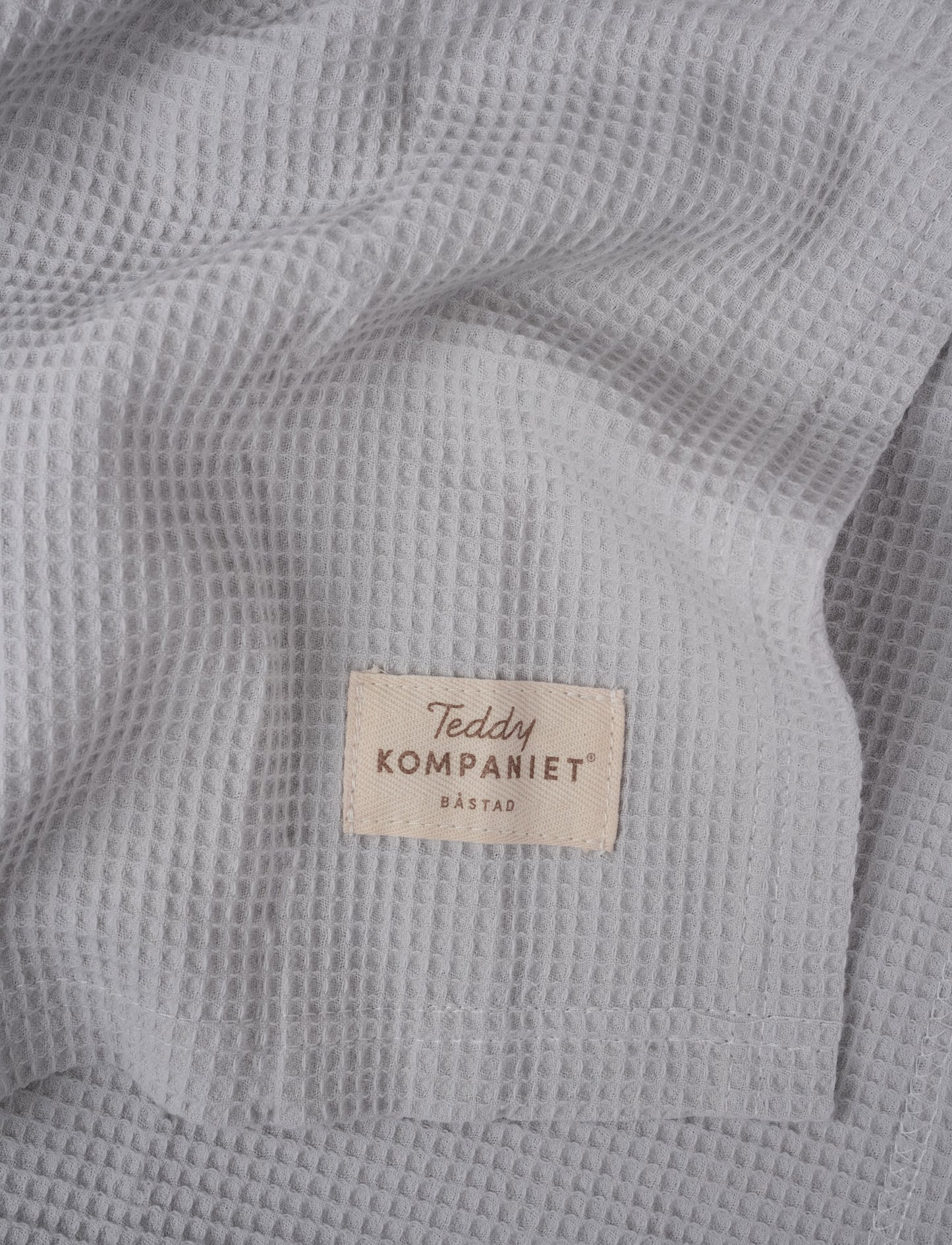 Baby blanket, cotton, greige